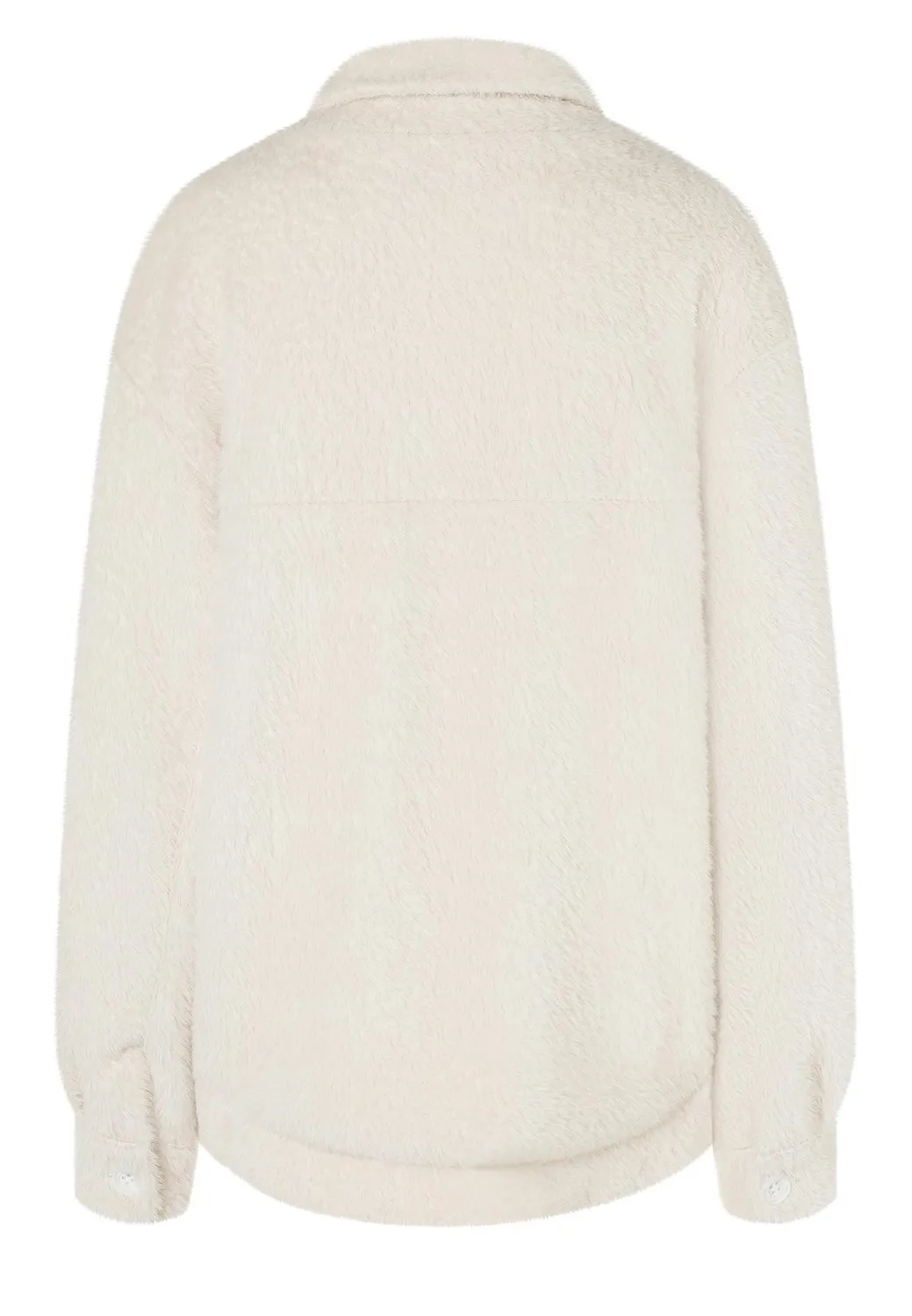 Ana Alcazar Mabisy giacca peluche beige
