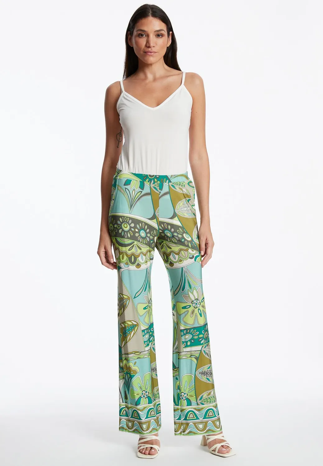 Ana Alcazar Zimala pantaloni estivi floreali