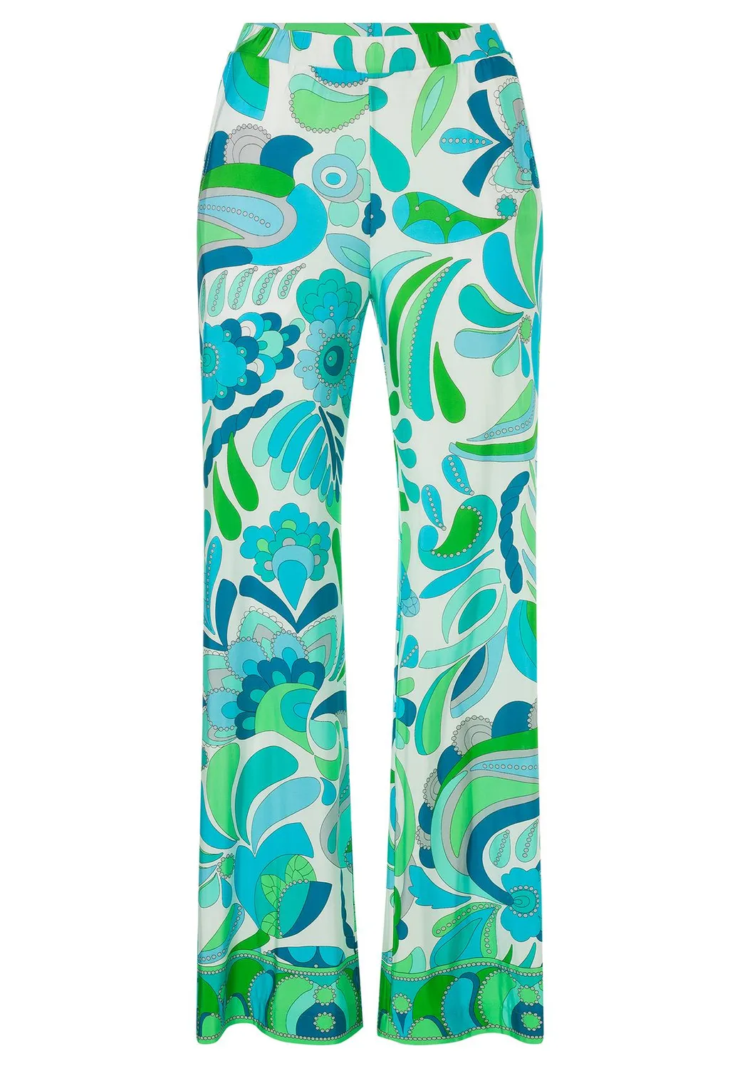 Ana Alcazar Riawa pantaloni fantasia verde jersey