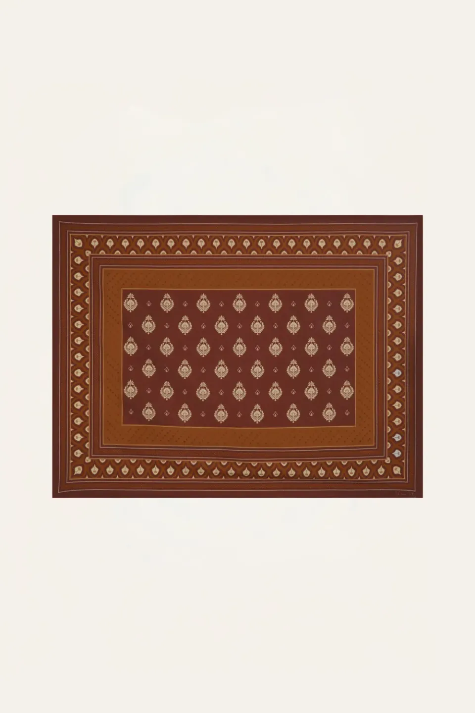 Johanna Ortiz Spirit Of The Rider pareo cotone bordeaux