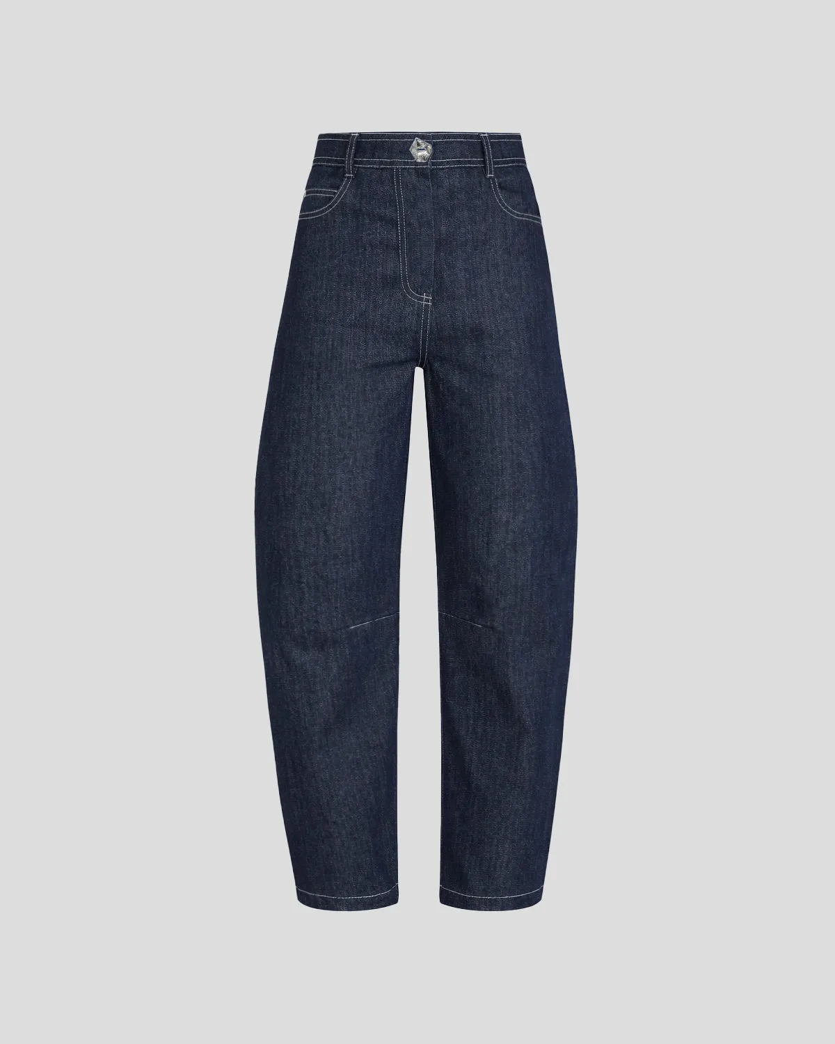 Violante Nessi Andy jeans blu cotone organico