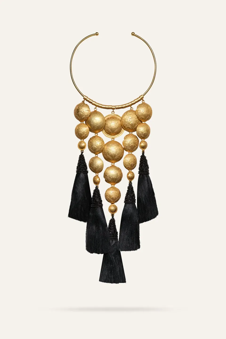 Johanna Ortiz Tropical Breeze collana choker oro nero