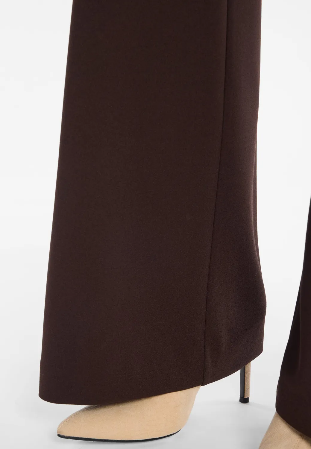 Ana Alcazar Evorille pantaloni larghi espresso cintura