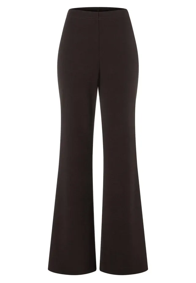 Ana Alcazar Haroni pantaloni zampa marroni