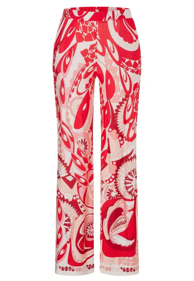 Ana Alcazar Zinora pantaloni jersey fantasia floreale