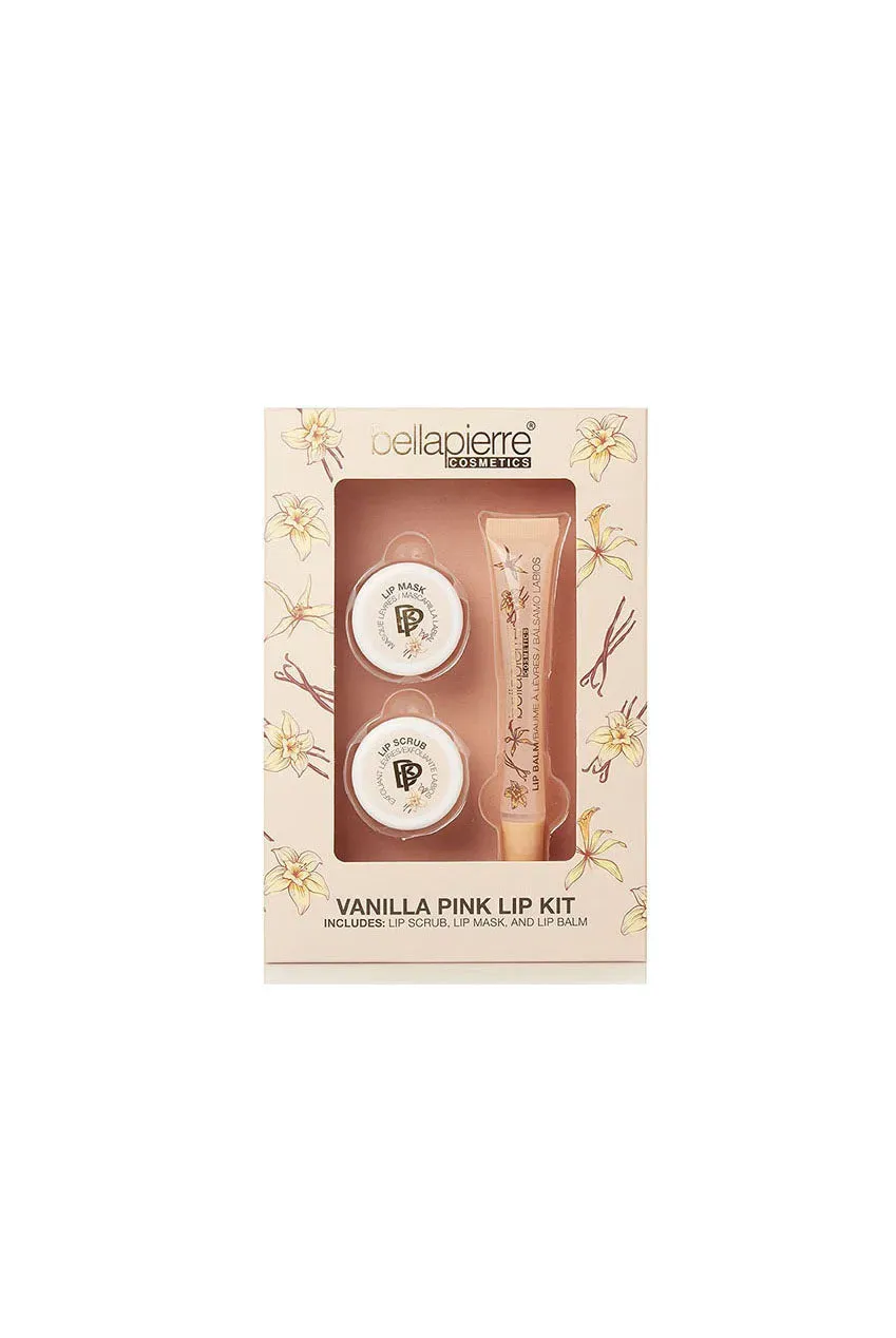 Bellapierre Juicy Lip Kit vaniglia scrub maschera balsamo