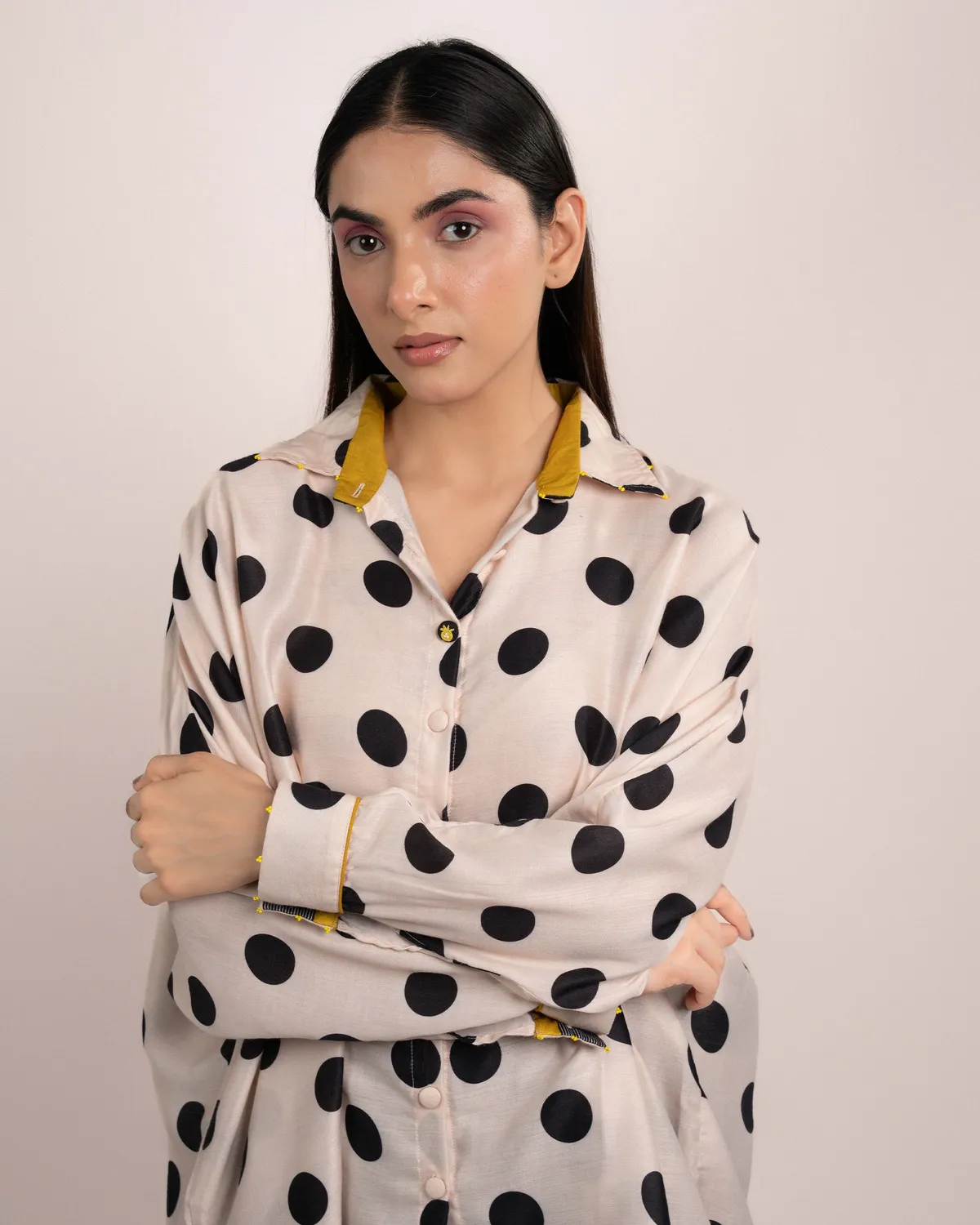 Our Dve Aira camicia modal pois taglia unica