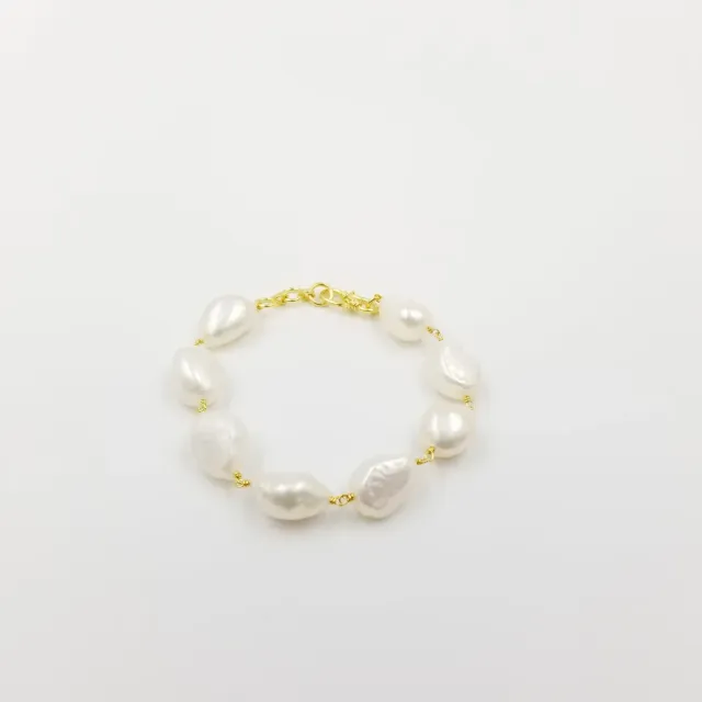 Our Dve Havana Pearl bracciale perle placcato oro