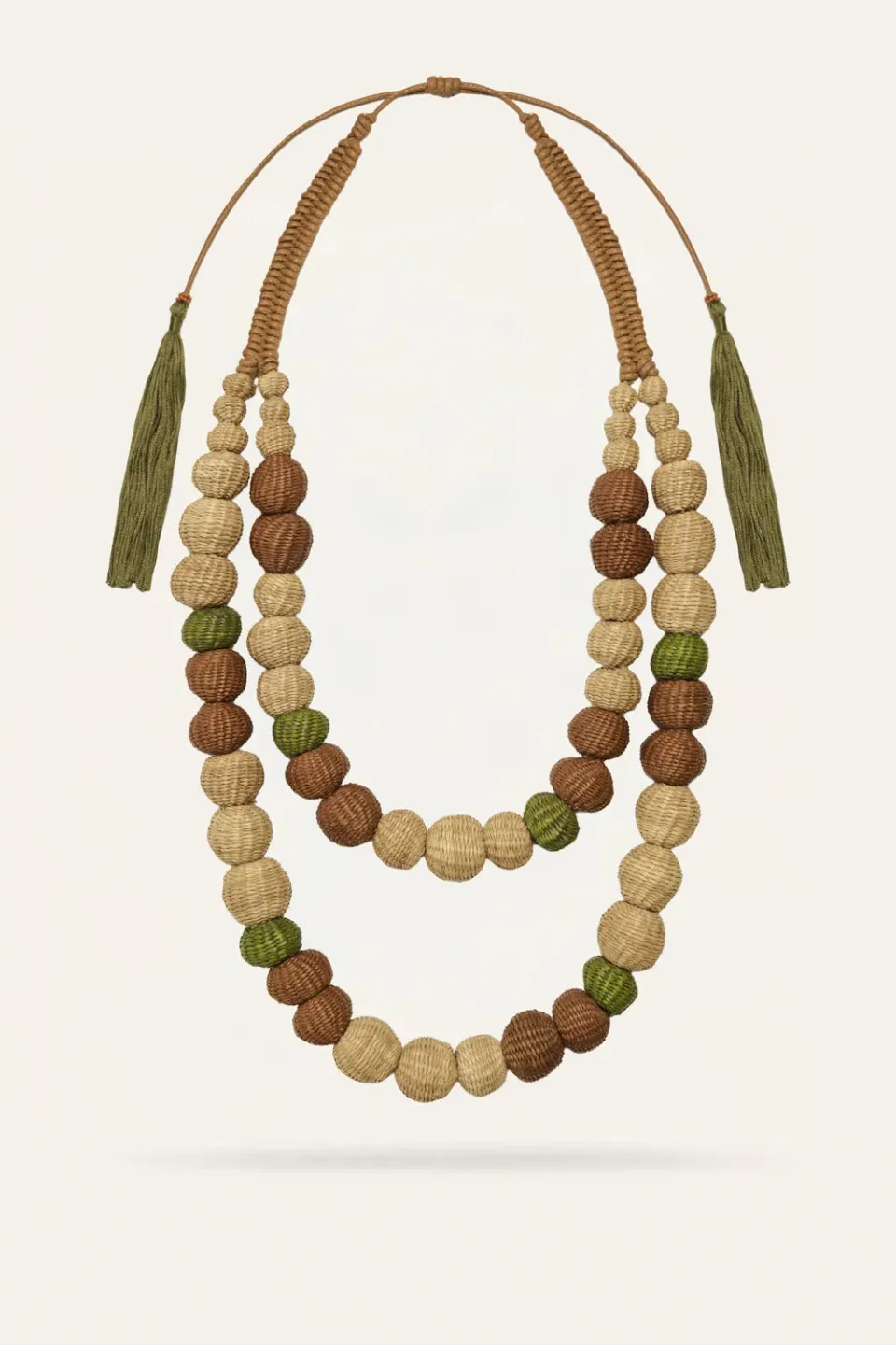 Johanna Ortiz Heritage Of The Weaver collana iraca