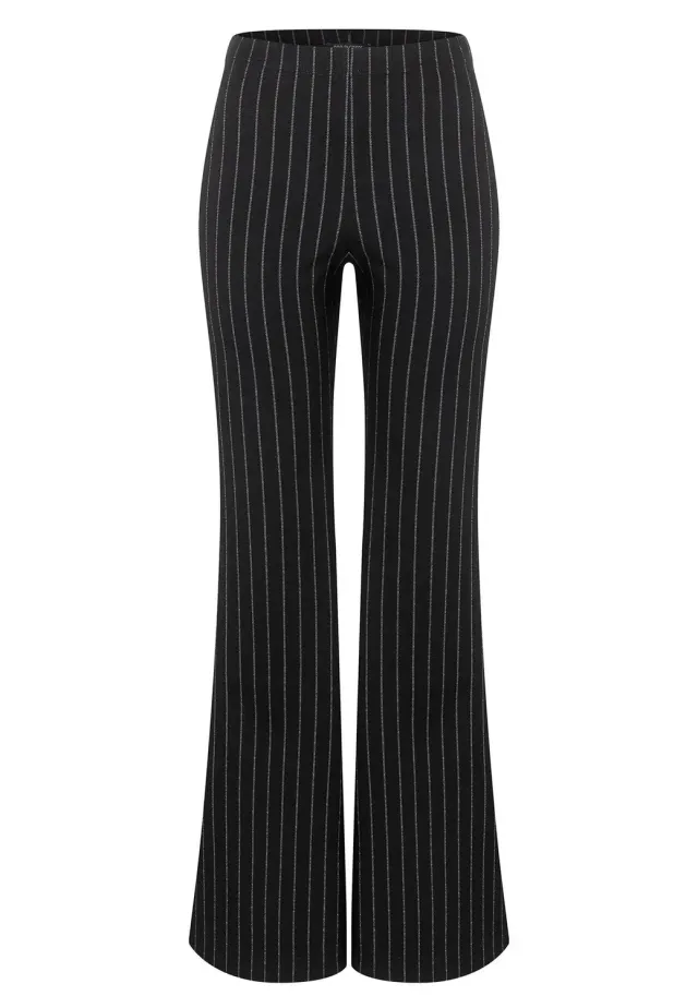 Ana Alcazar Mesona pantaloni flare neri anni 70