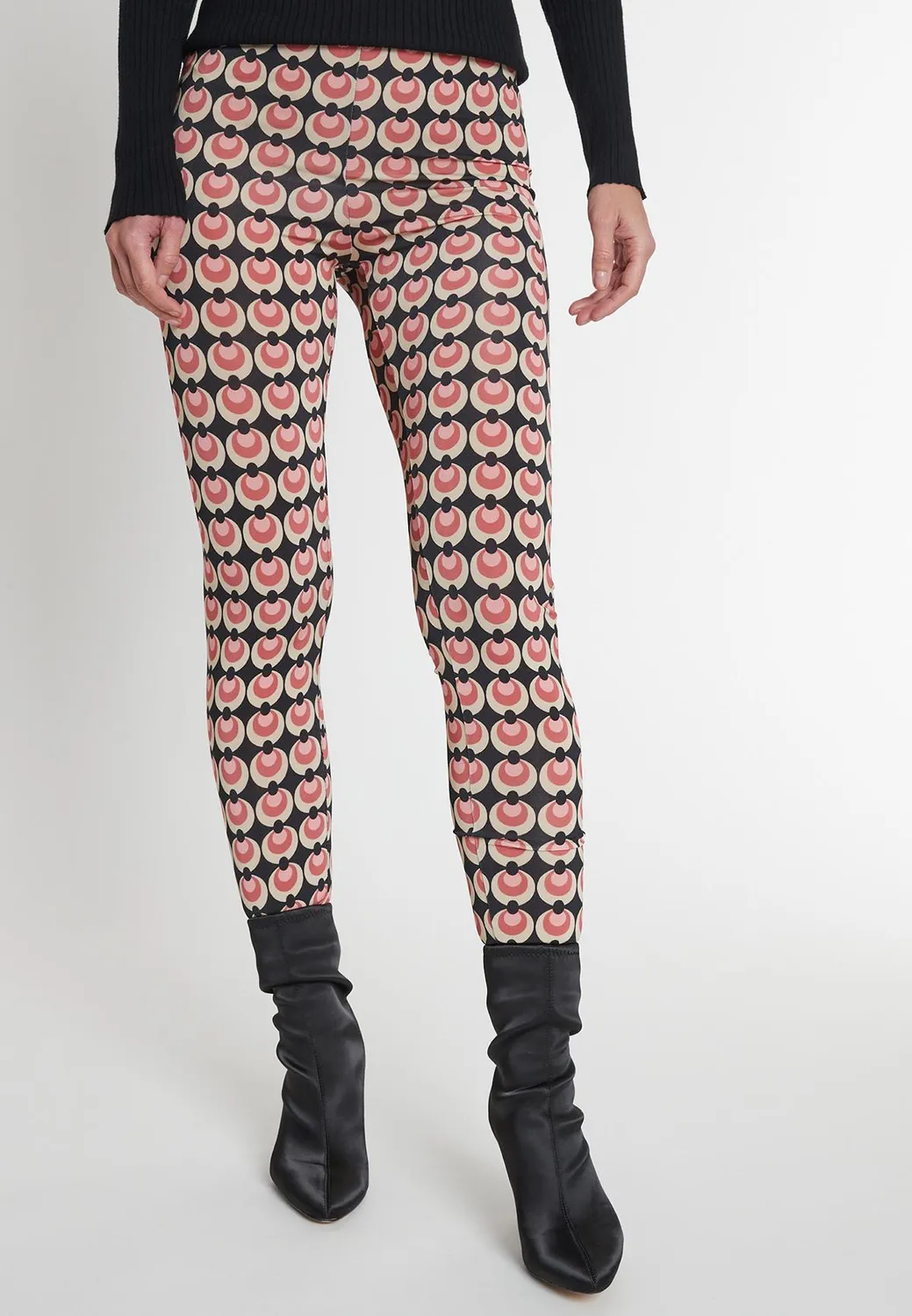 Ana Alcazar Montie leggings stampa anni 60
