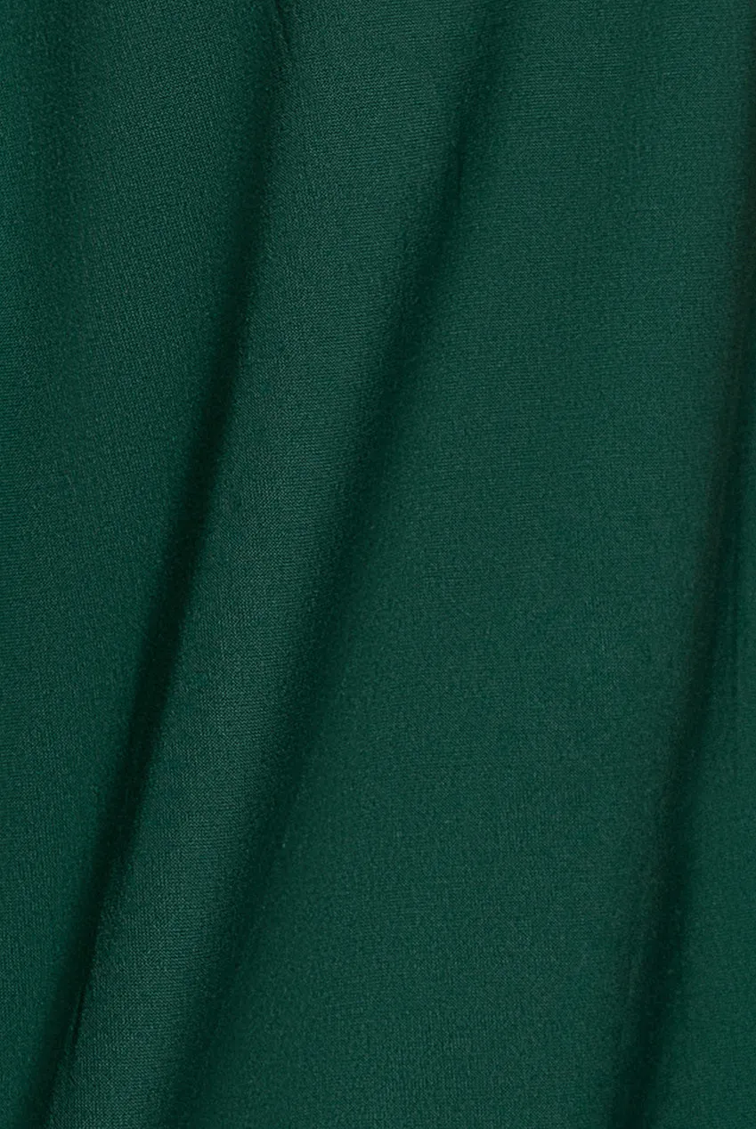 Goddiva DR3090 abito midi verde botanico M manica corta
