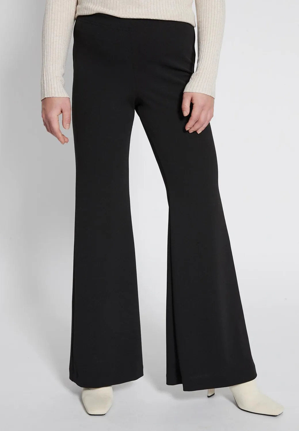 Ana Alcazar Heidi pantaloni zampa fluidi