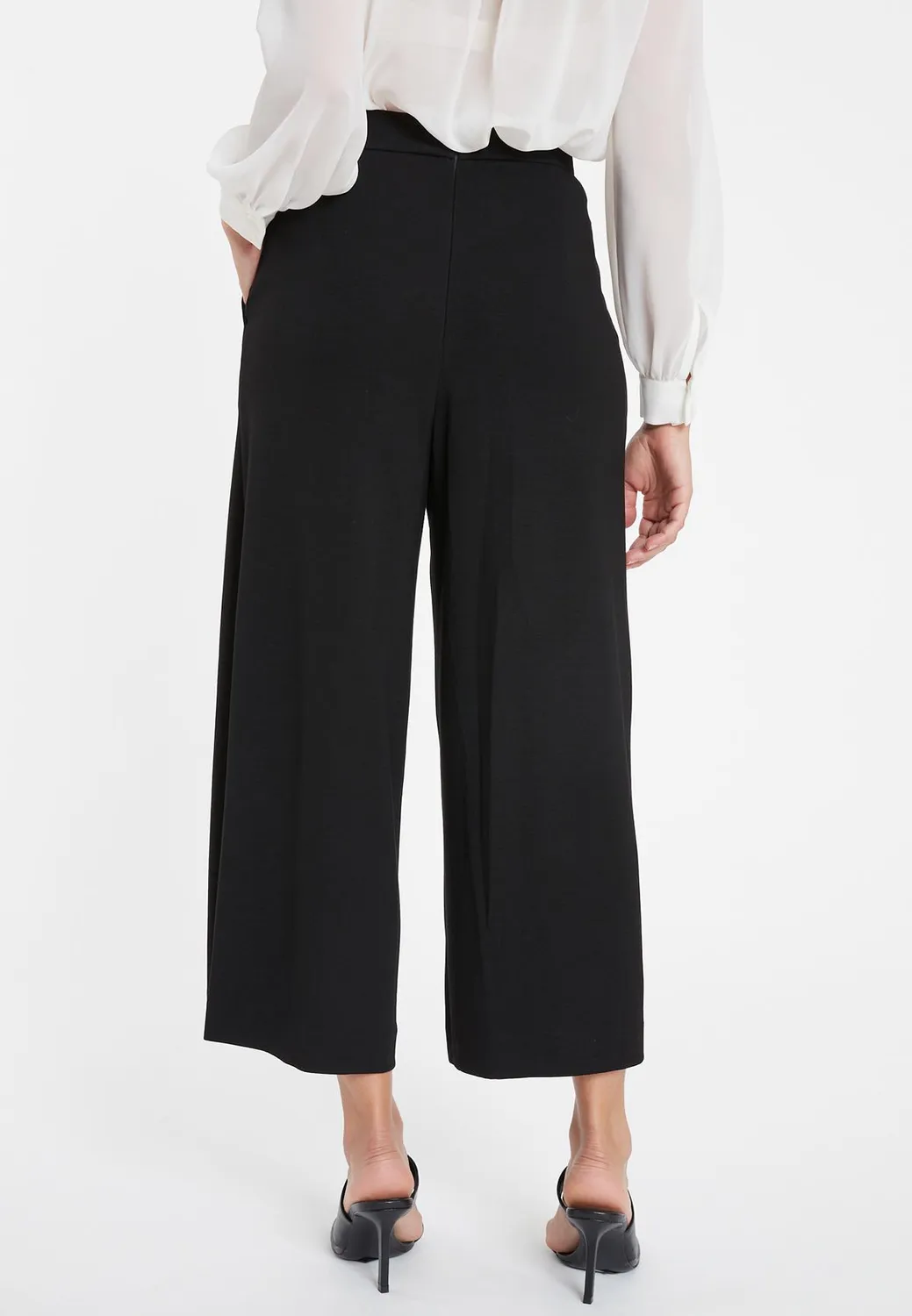 Ana Alcazar Sistea culotte jersey nero tasche