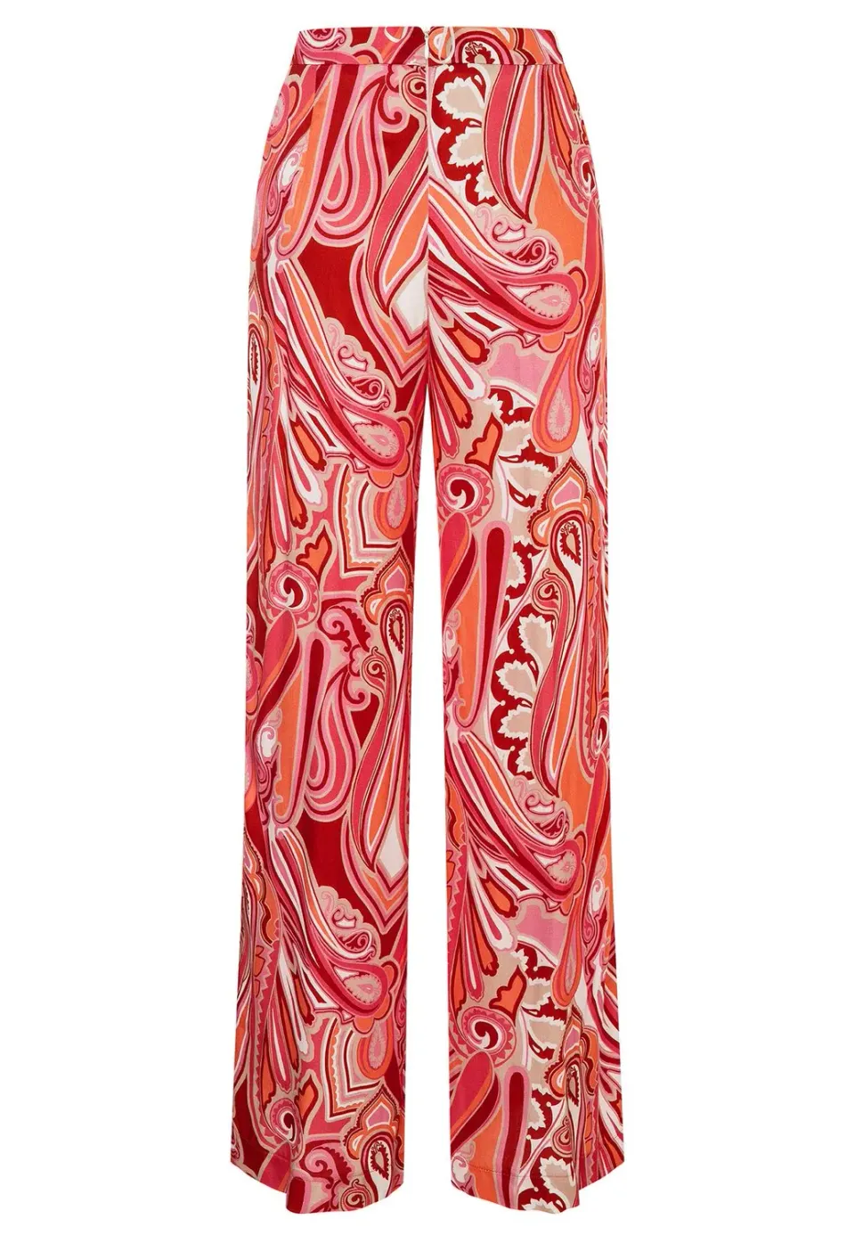 Ana Alcazar Parosa pantaloni larghi fantasia rossa