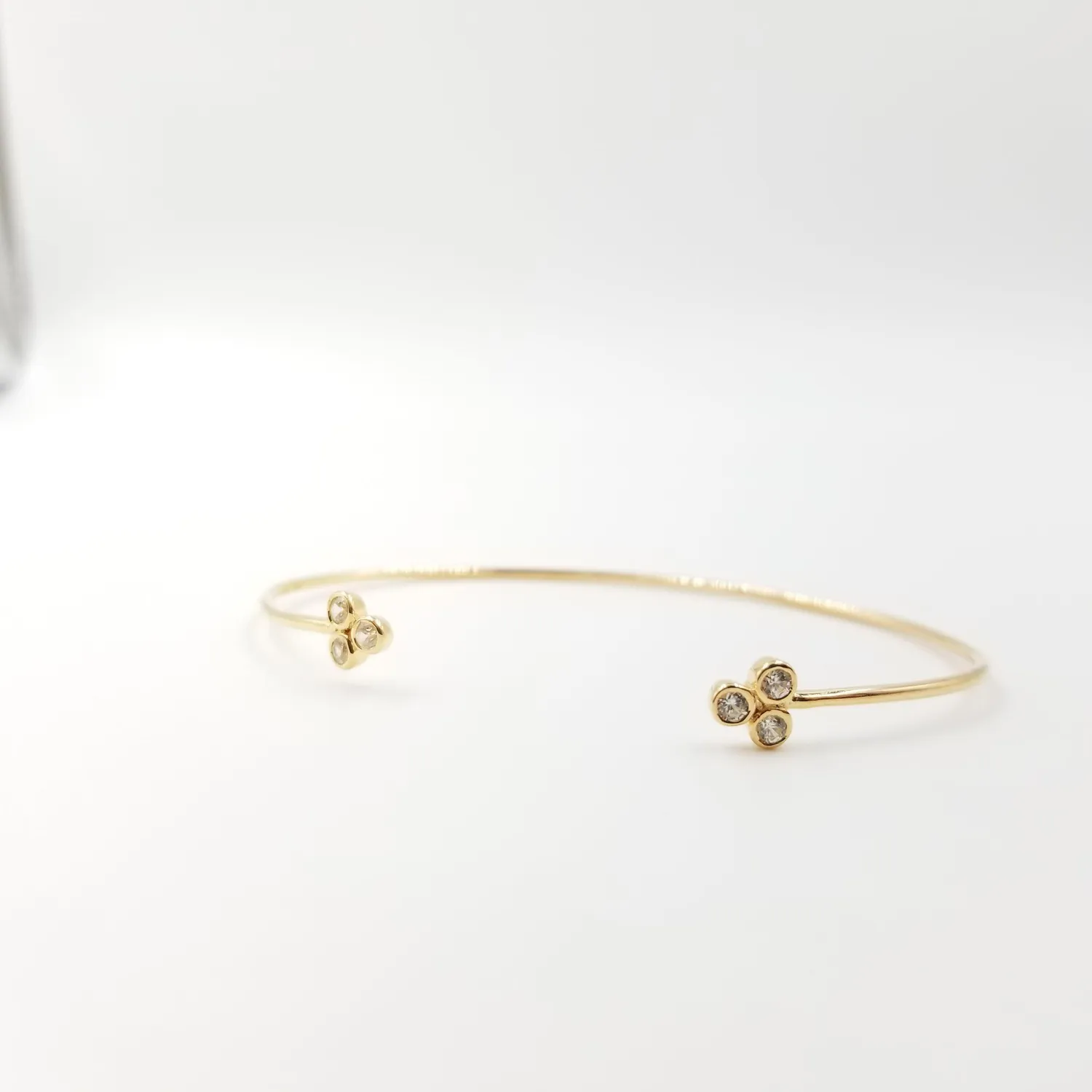 Our Dve Jazz bracciale argento oro zirconi