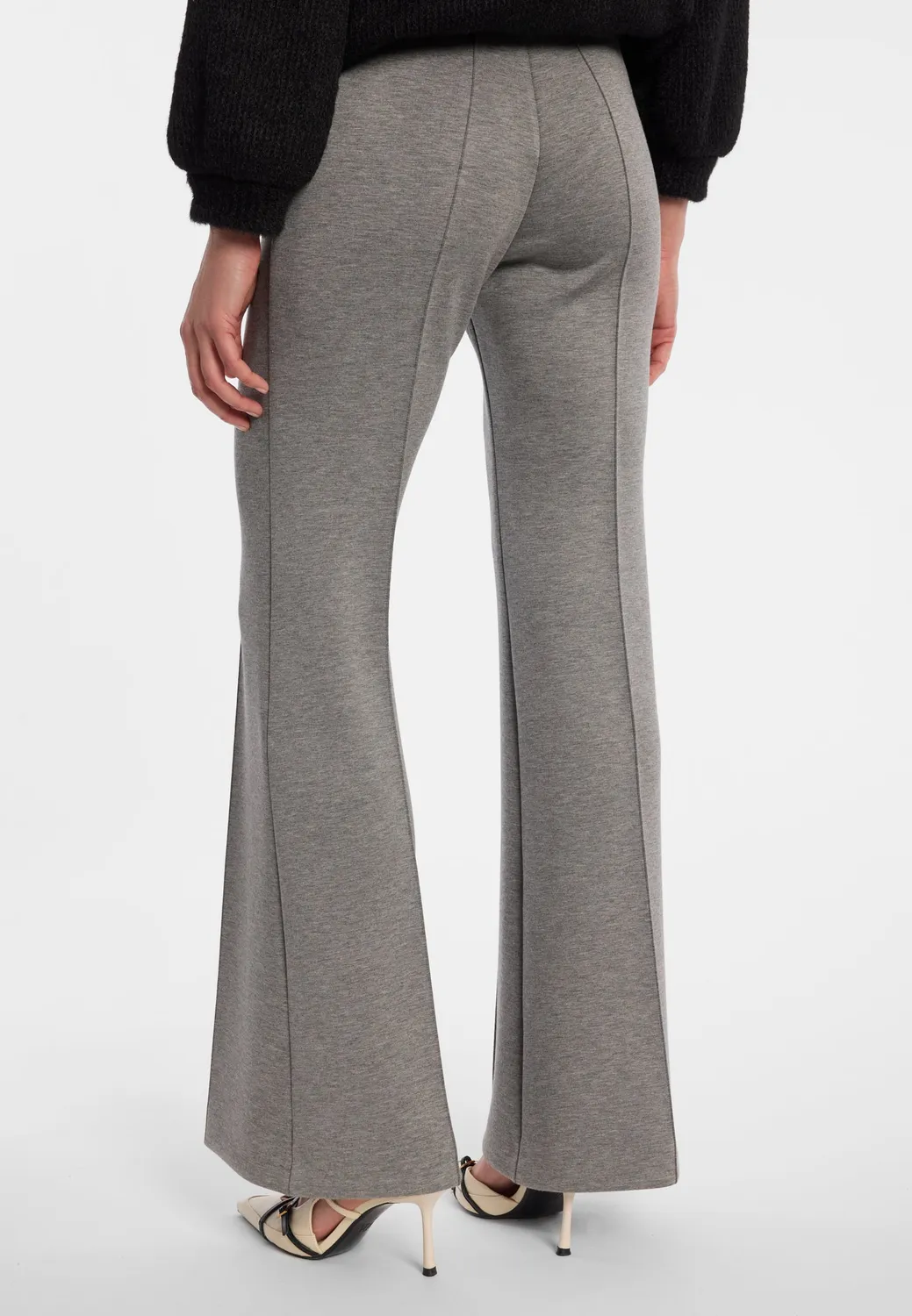 Ana Alcazar Eltessa pantaloni bootcut vita alta