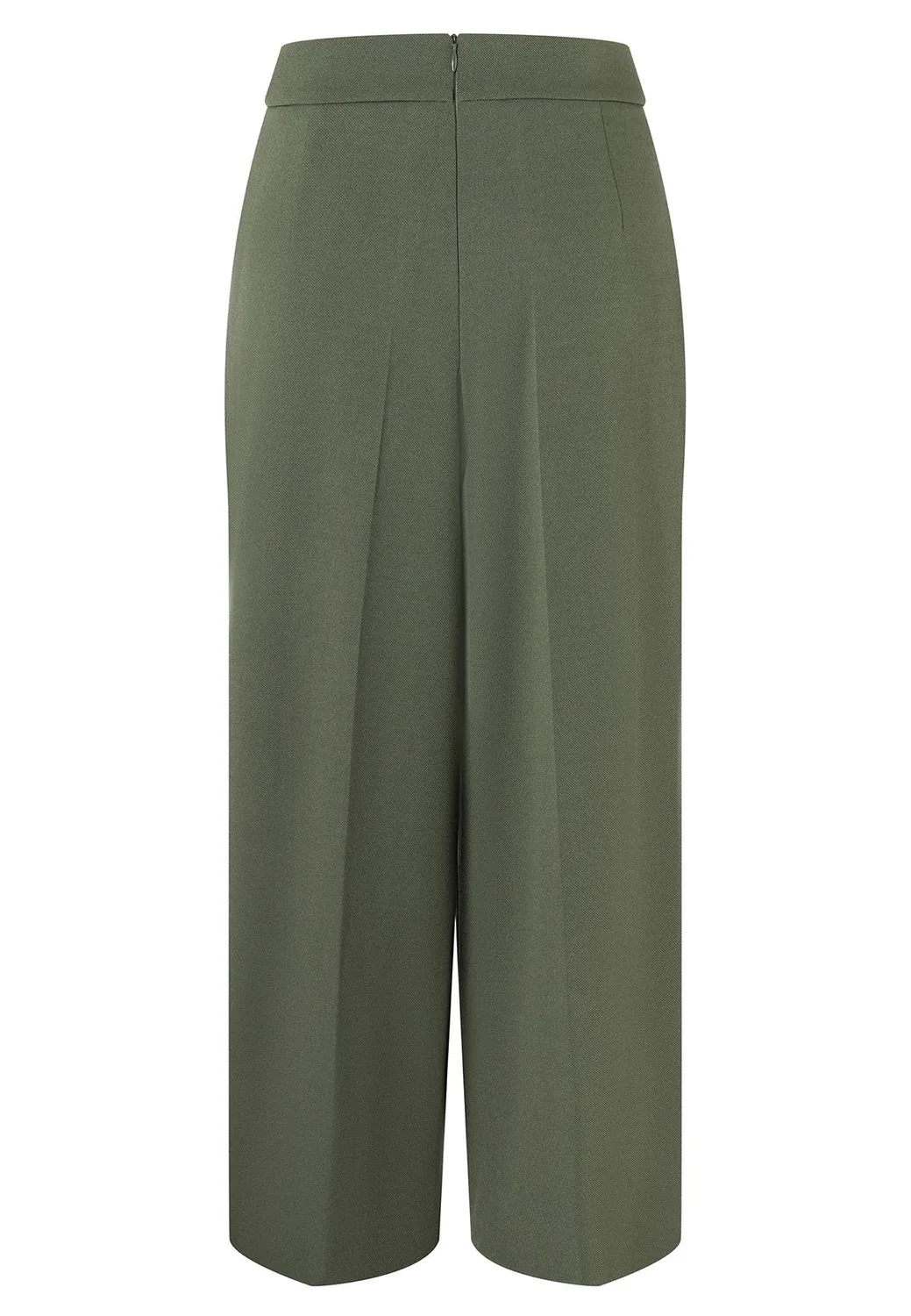 Ana Alcazar Mefily culotte kaki tasche laterali