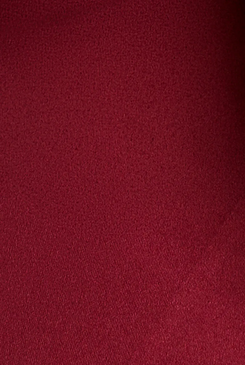 Goddiva Halterneck Cowl Neck abito maxi bordeaux schiena