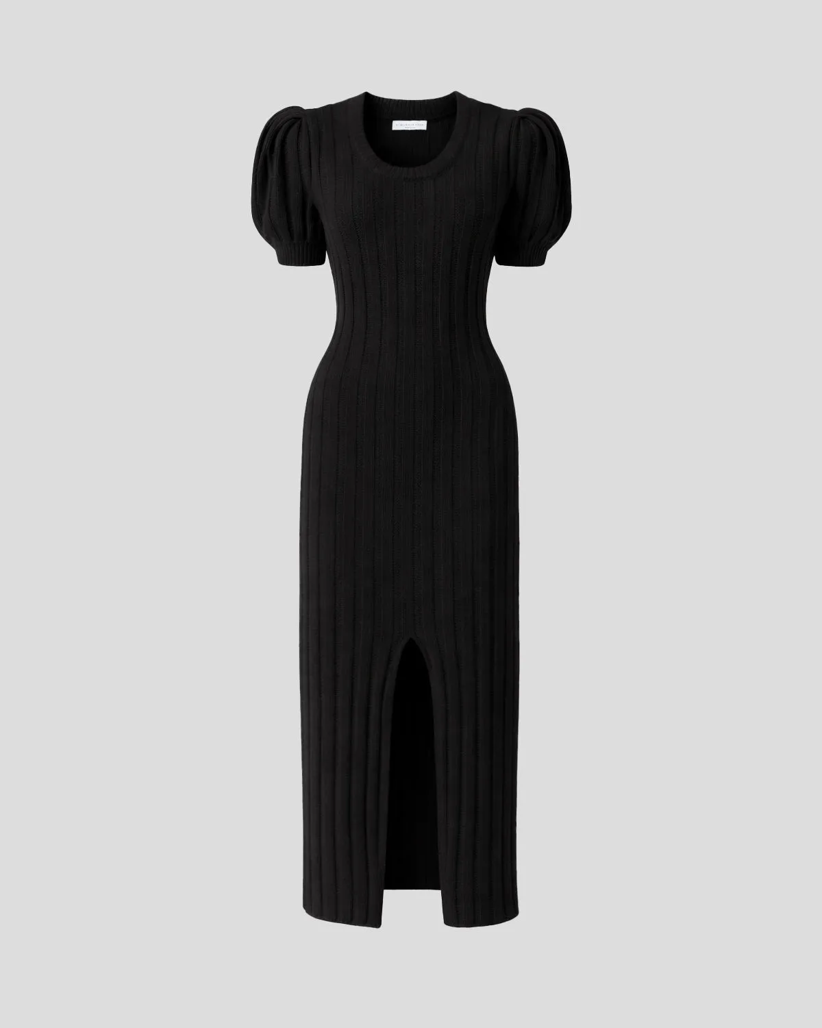 Violante Nessi Ono vestito nero cashwool merino