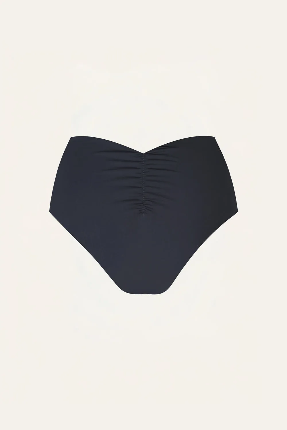 Johanna Ortiz Taita slip bikini vita alta blu navy
