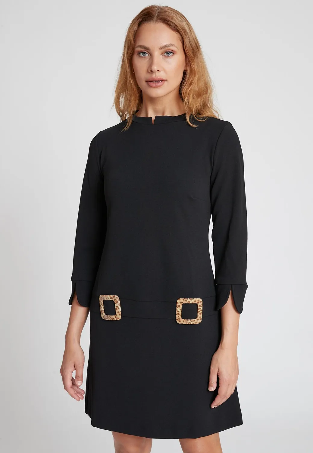 Ana Alcazar Sidea abito corto nero anni 60