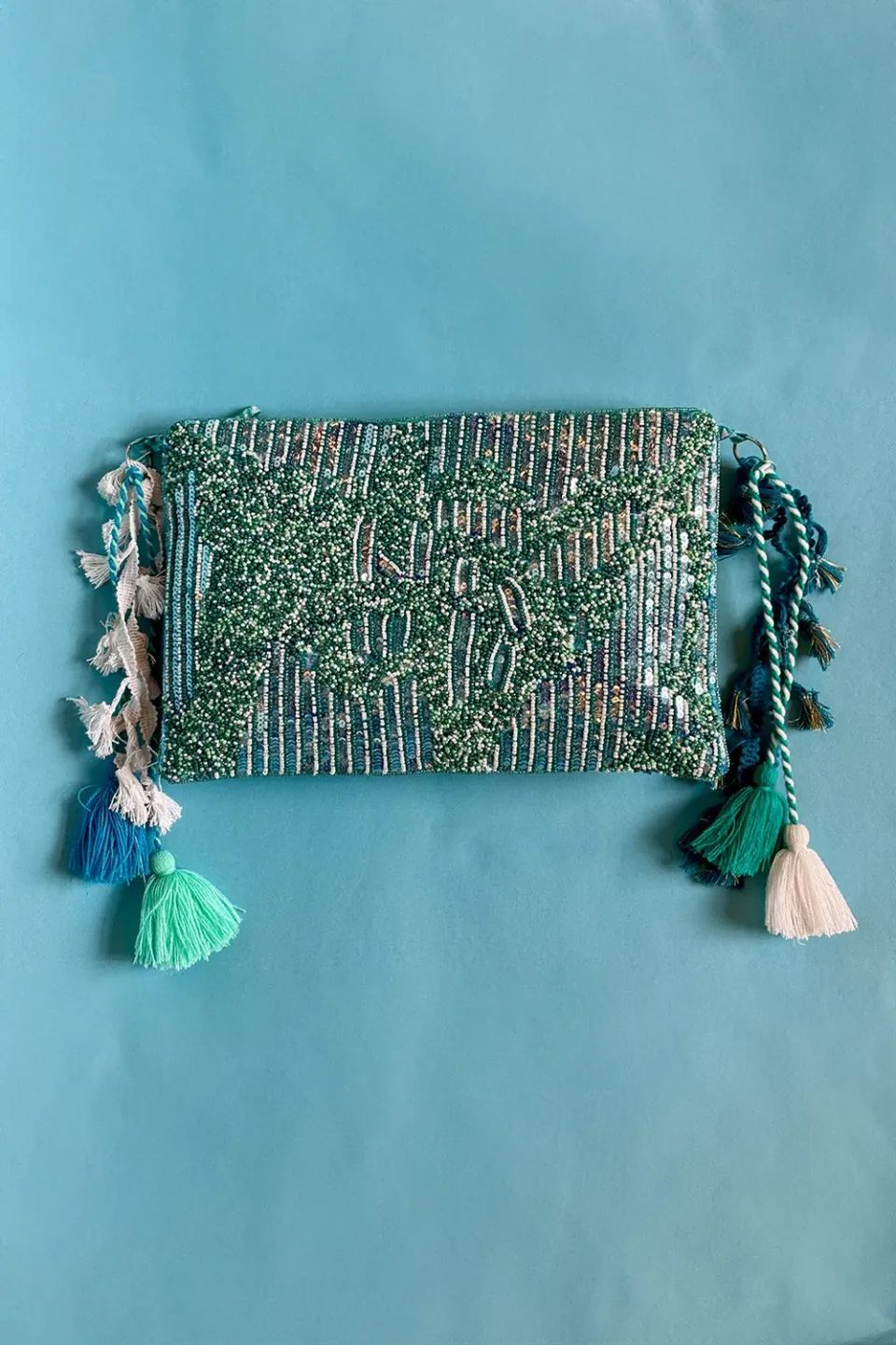 Antica Sartoria DV709 pochette blu cotone marino