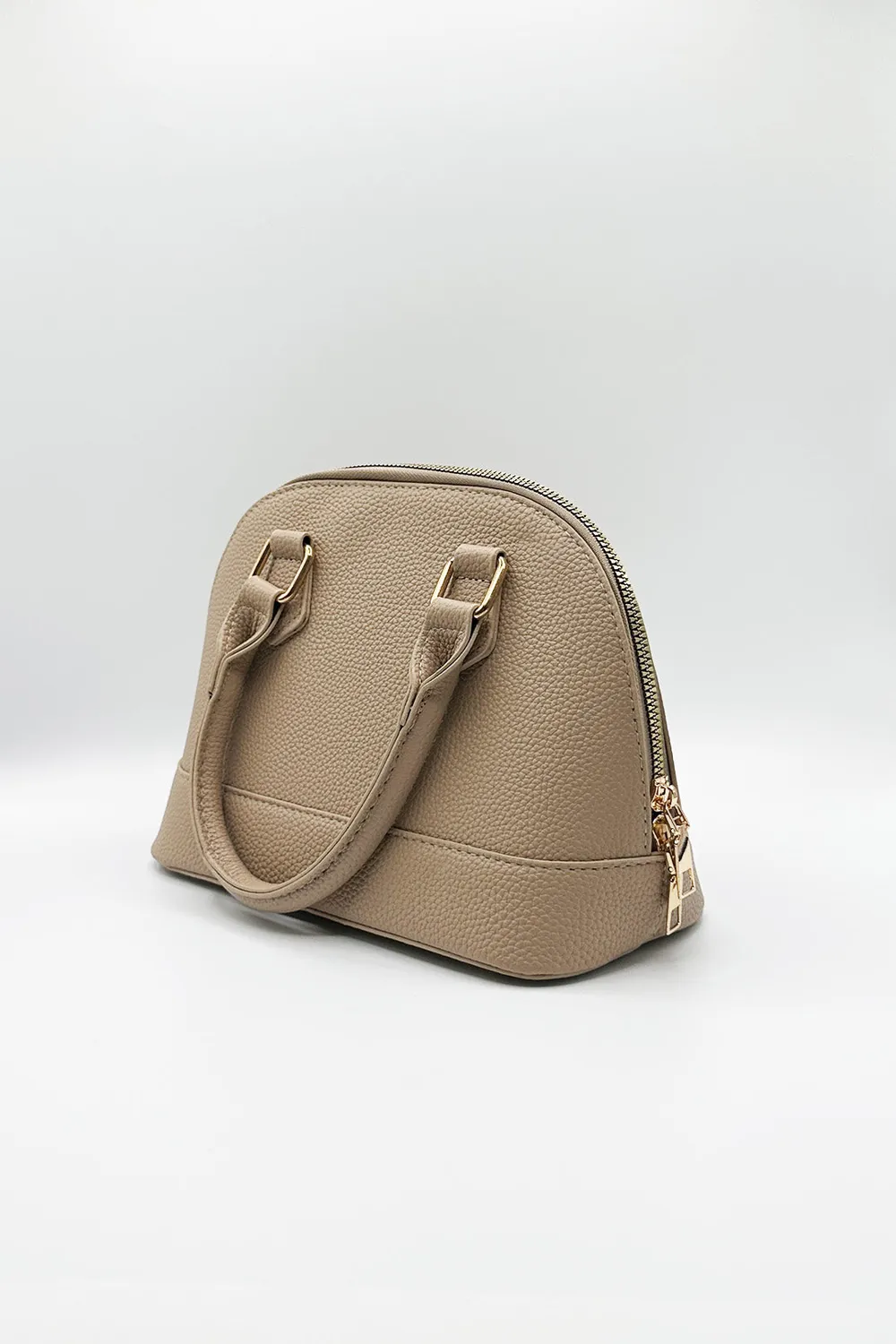 SVNX Mini Crossbody borsa similpelle beige