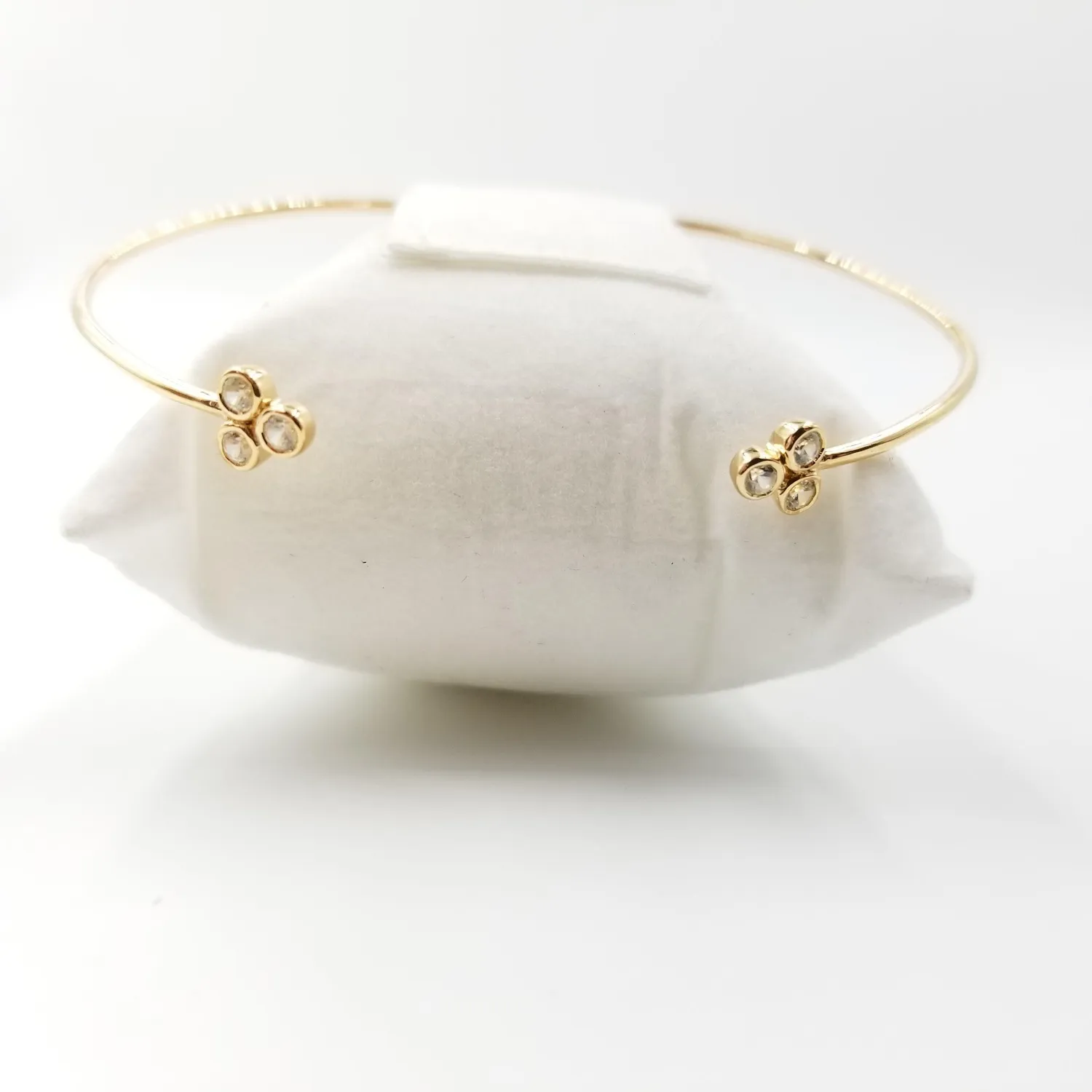 Our Dve Jazz bracciale argento oro zirconi