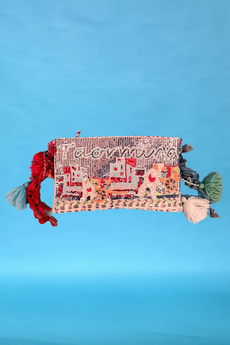 Antica Sartoria DV1705 pochette donna turchese cotone