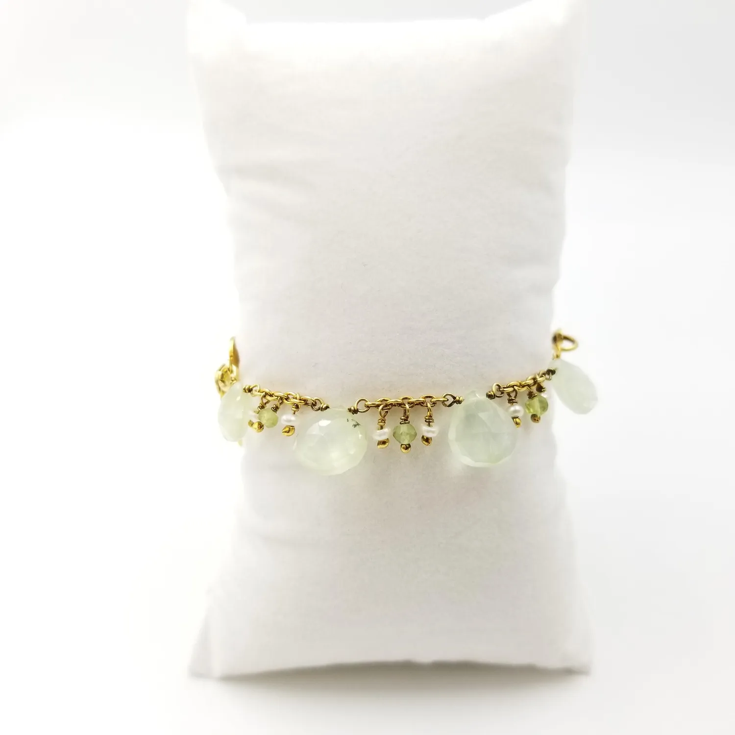 Our Dve Prynaite Pearl bracciale perle placcato oro