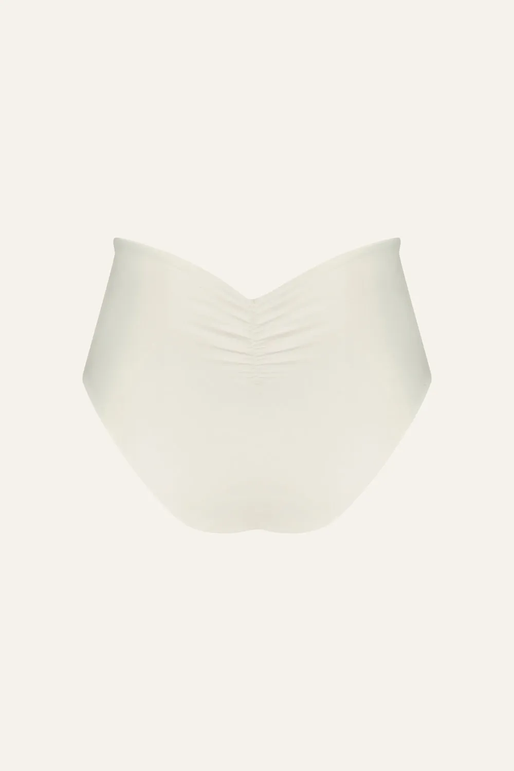 Johanna Ortiz Marinera slip bikini vita alta ecru