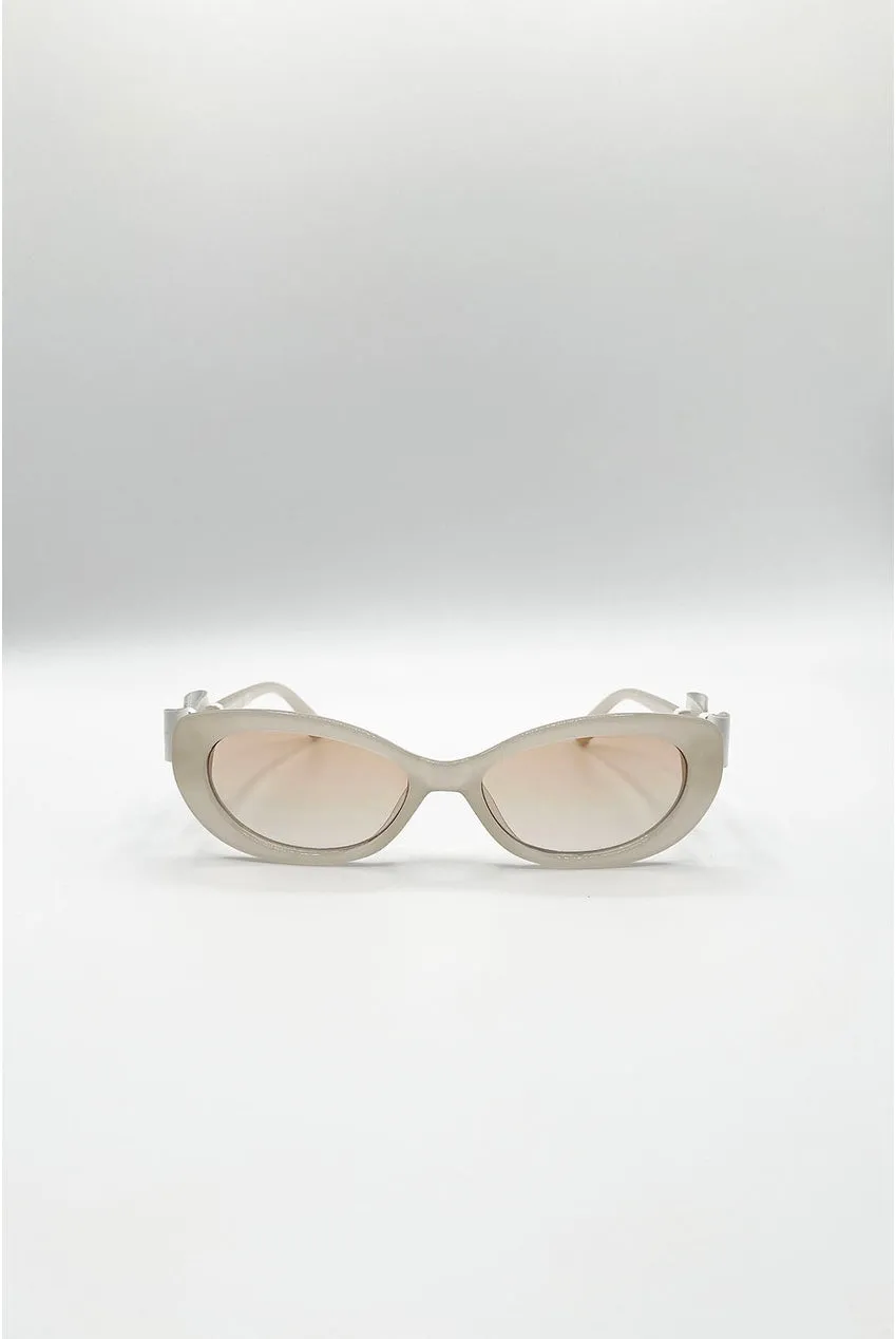 SVNX Bow Side Detail occhiali da sole nude