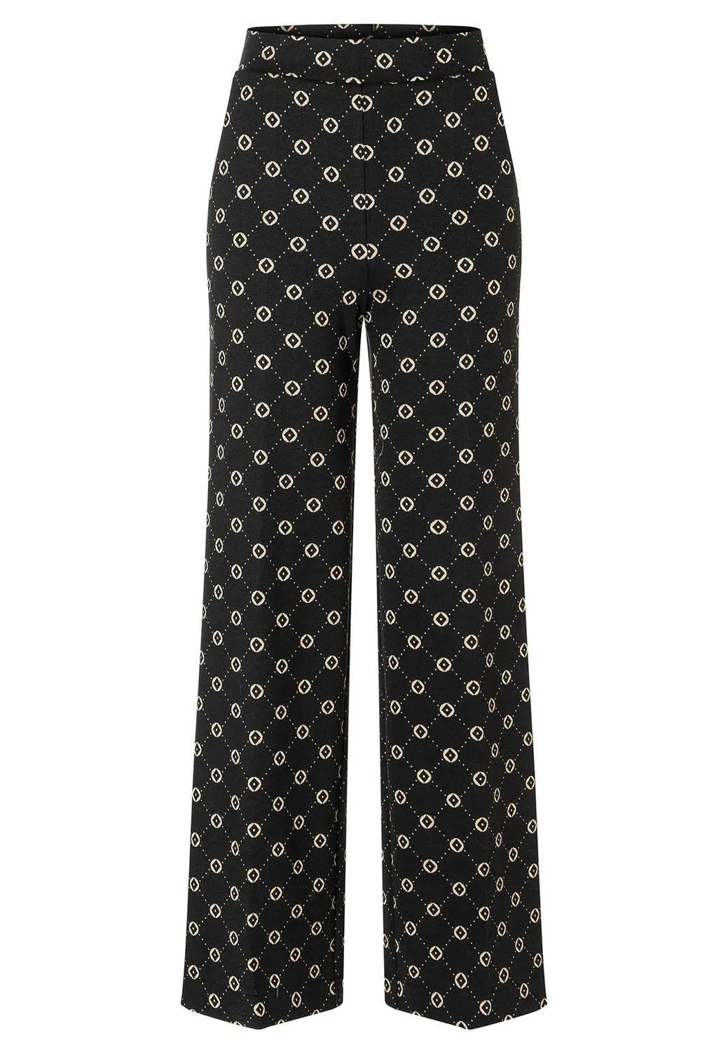 Ana Alcazar Arola pantaloni lunghi stampa oro