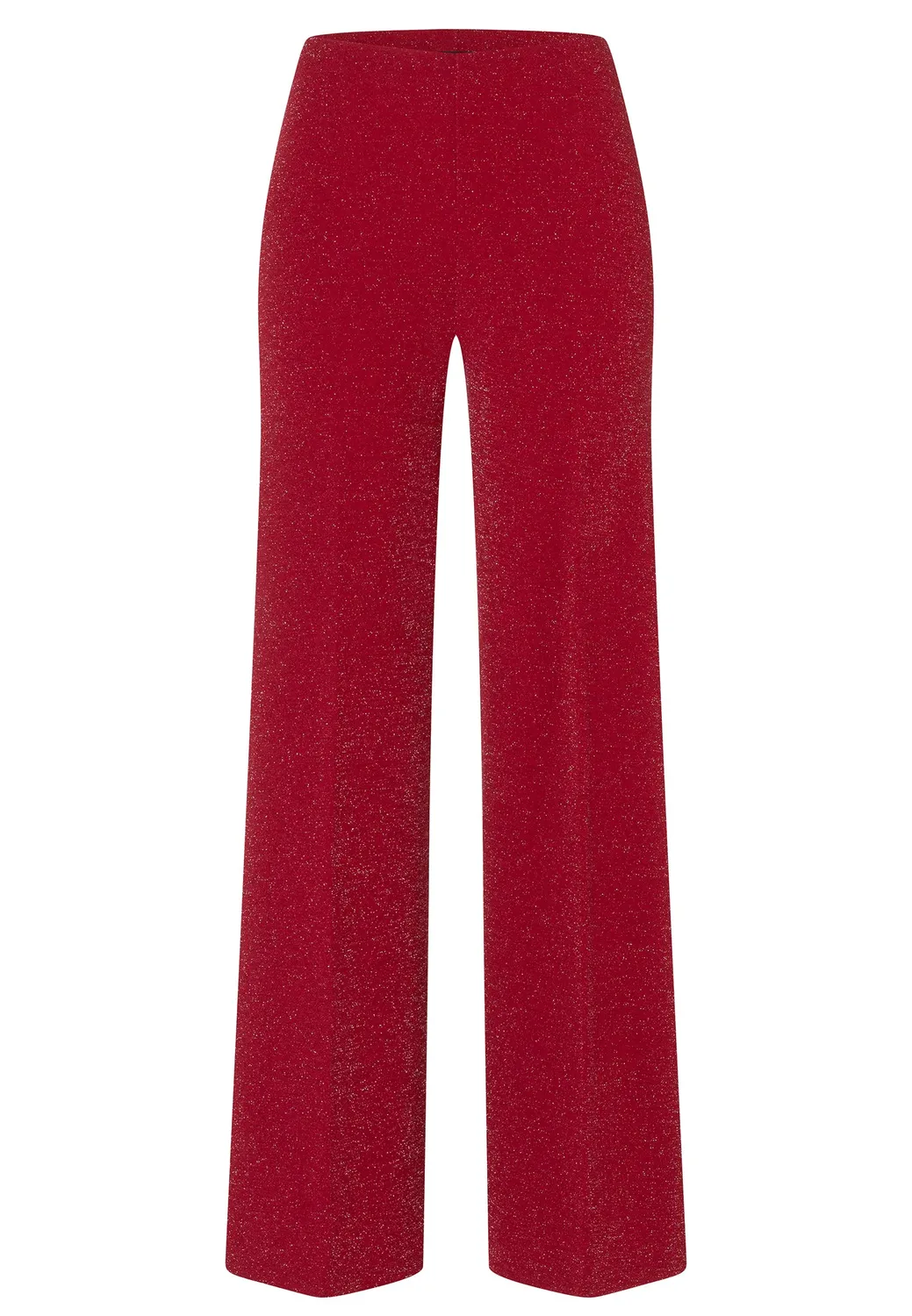Ana Alcazar Cilky pantaloni lurex rossi