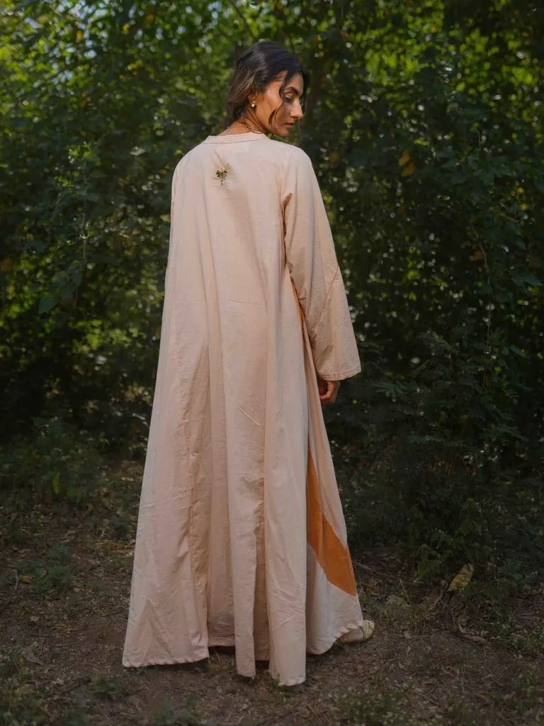 Our Dve Lailah Dress abito arancione cotone
