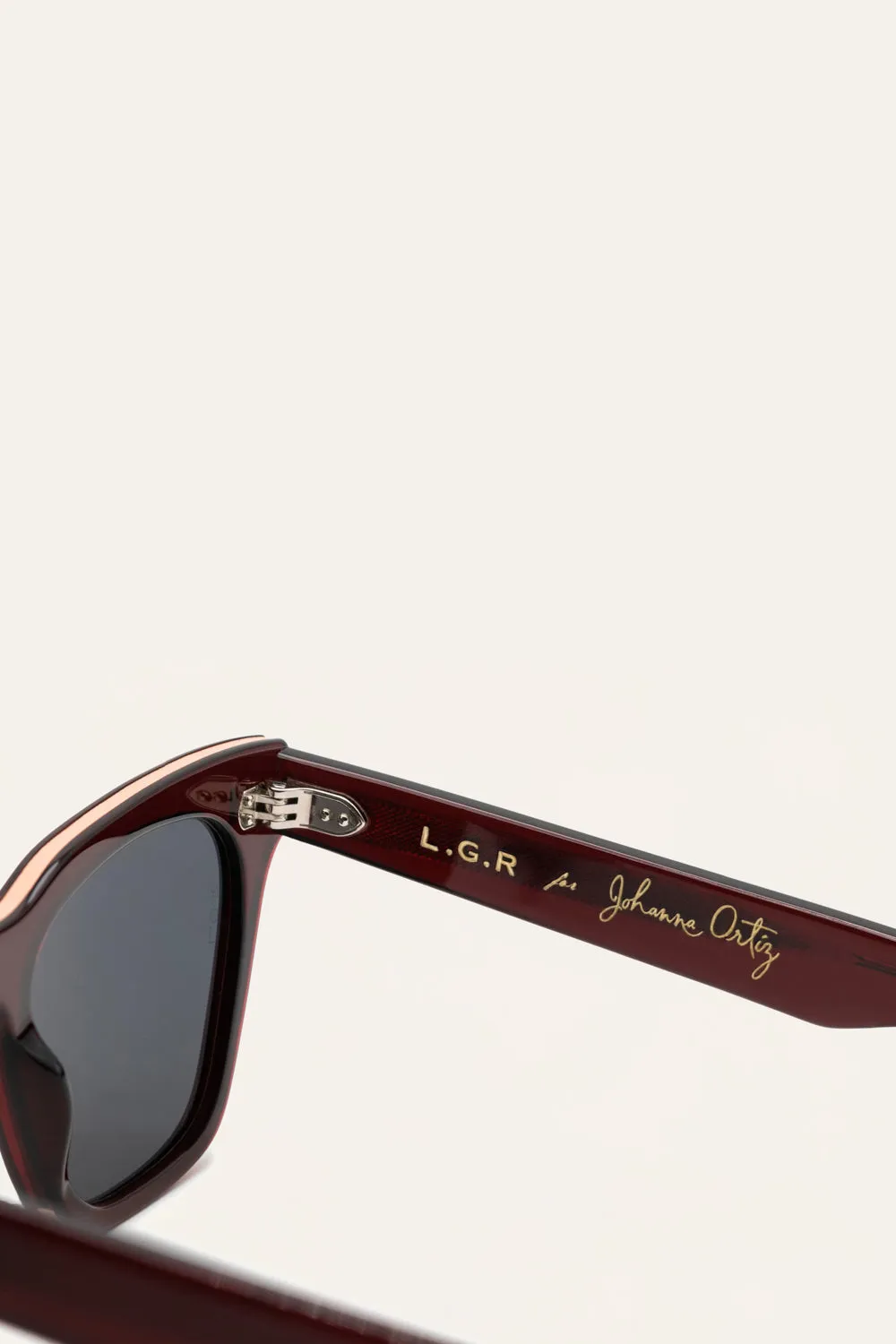 Johanna Ortiz Pyramid Sun occhiali sole vino acetato