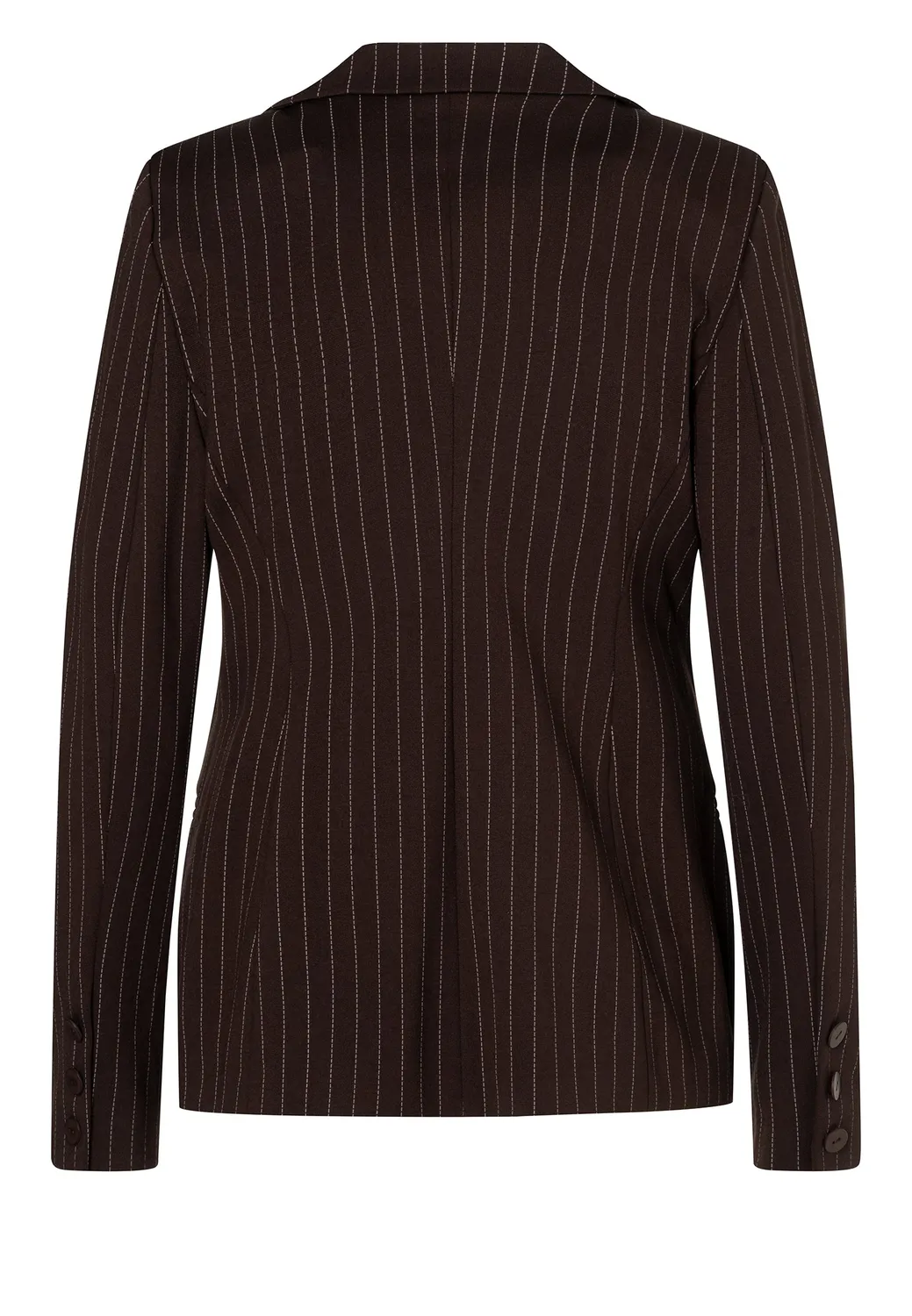 Ana Alcazar Enlyra blazer gessato marrone