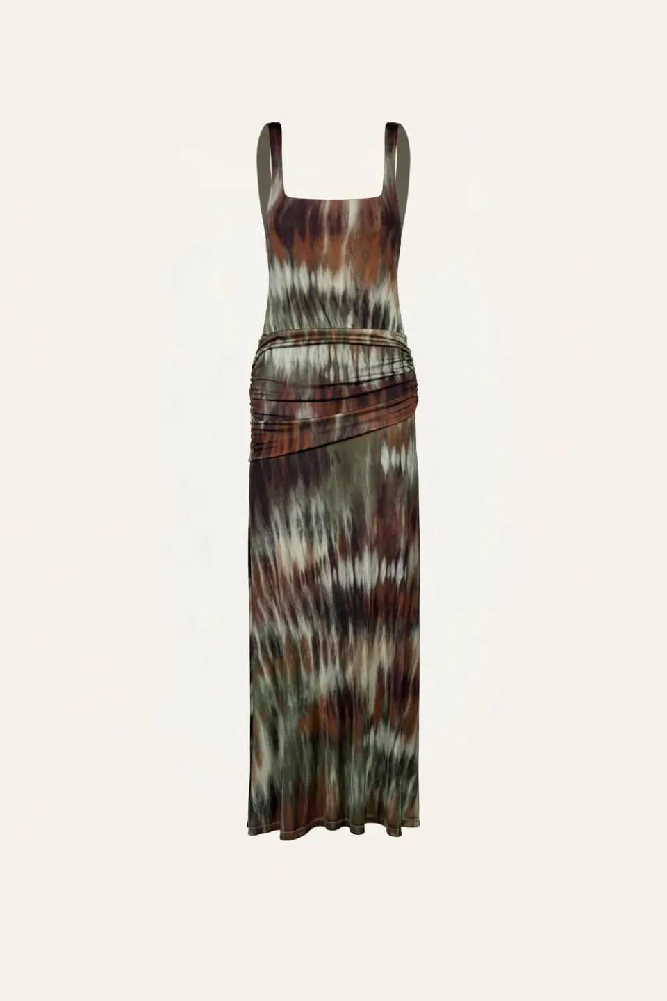 Johanna Ortiz Plant Of Joy abito midi verde jersey