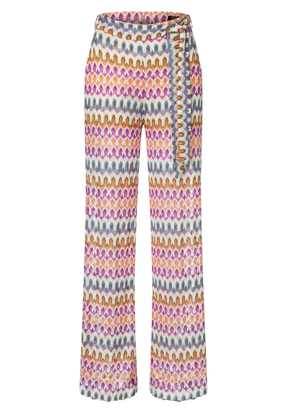 Ana Alcazar Kybo pantaloni maglia traforata