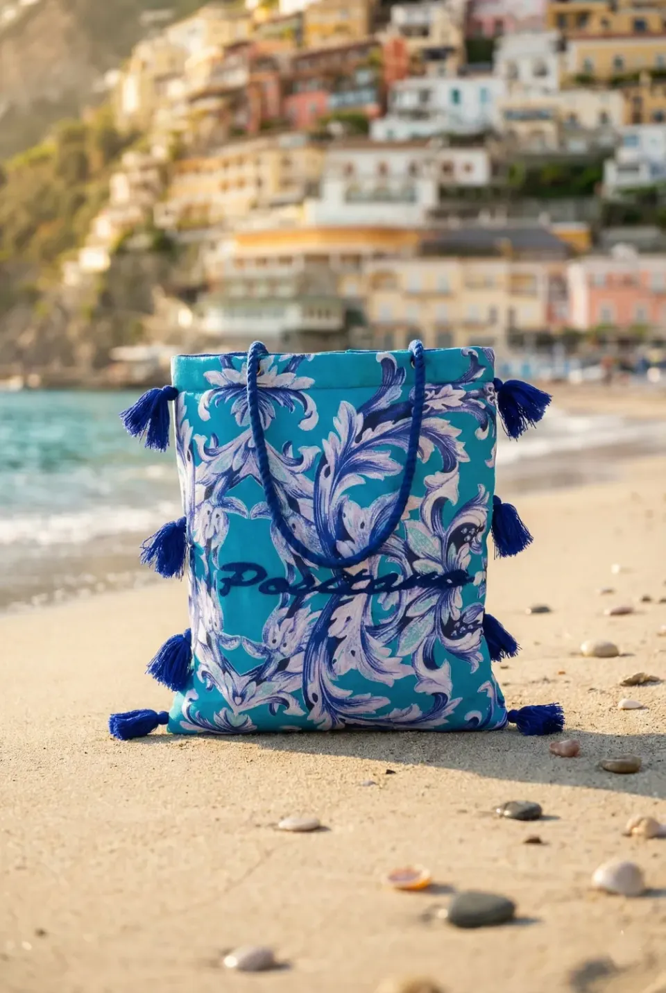 Antica Sartoria Maioliche FV130 borsa a mano cotone rossa