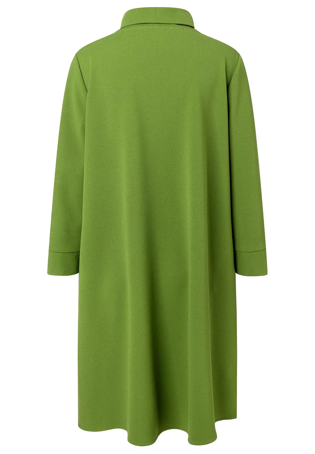Ana Alcazar Sigaby abito trapezio verde mela tasche