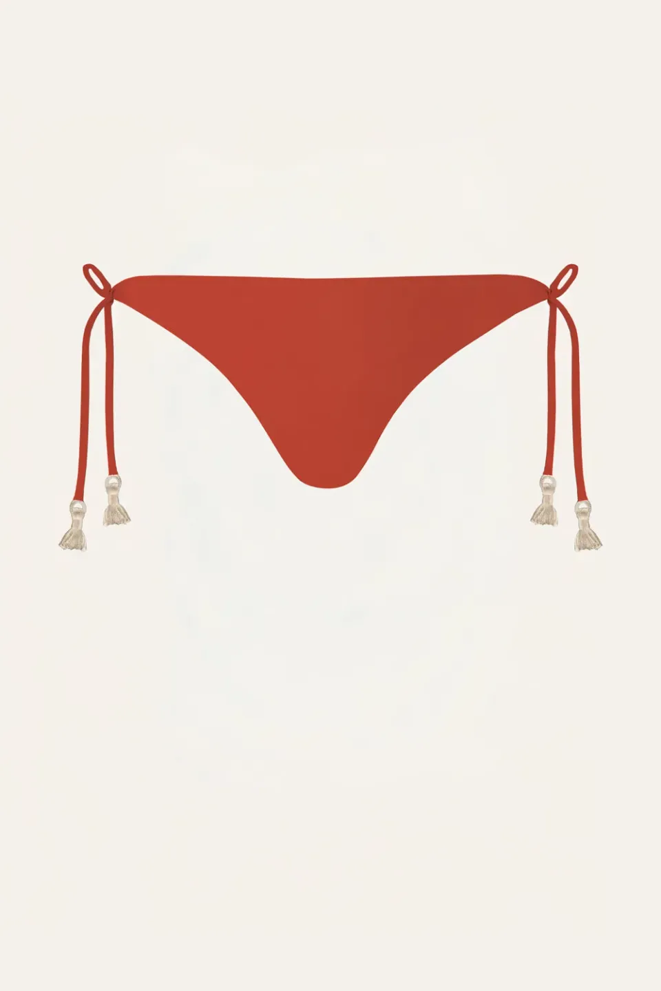 Johanna Ortiz Sagrado slip bikini rosso fuoco