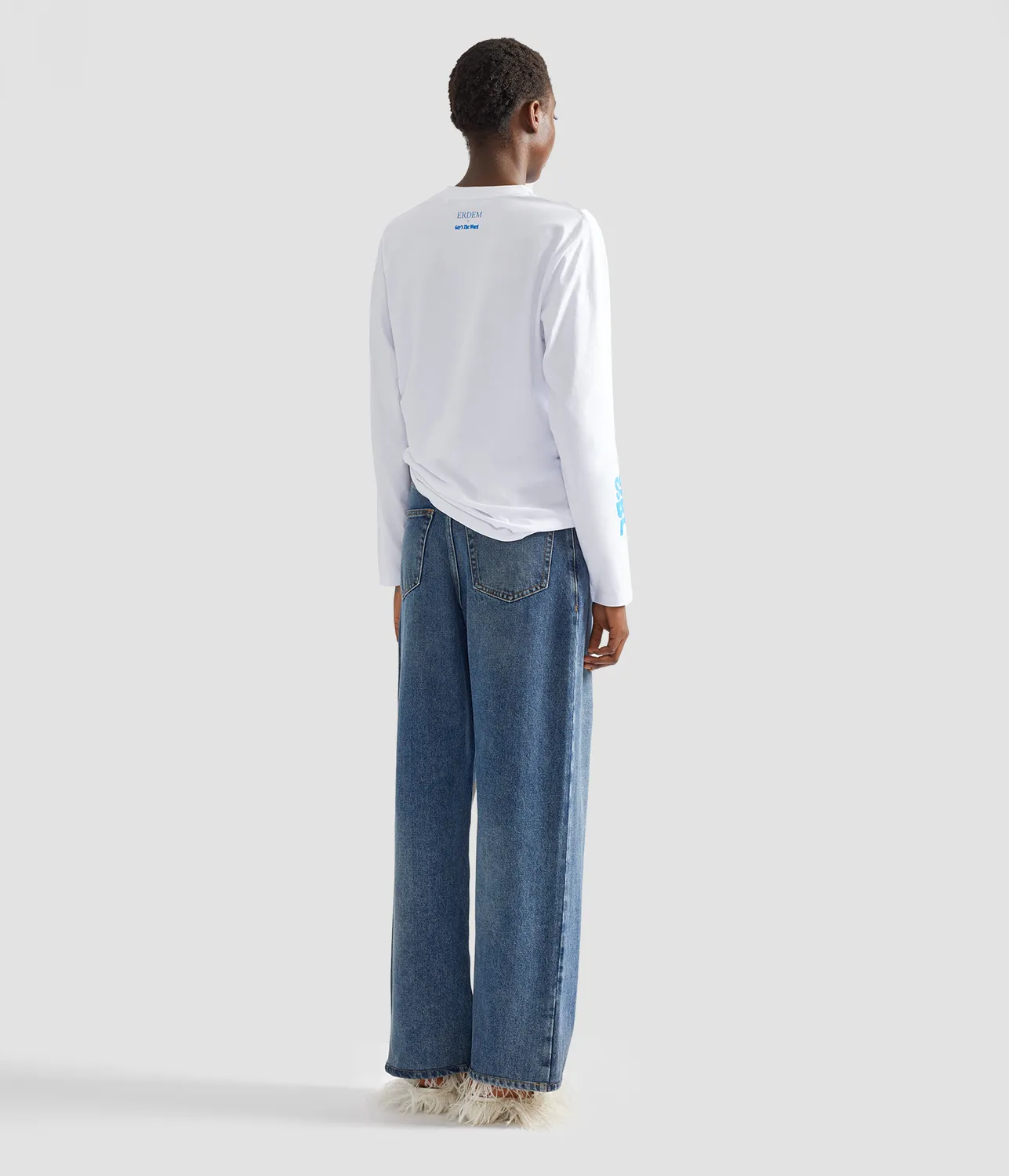 Erdem Bliss maglia manica lunga unisex cotone