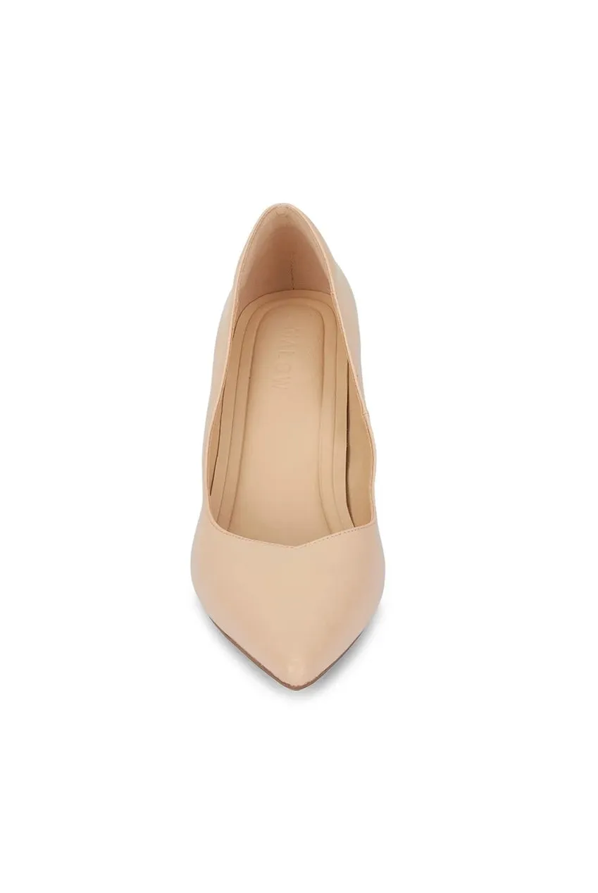 Malow London Olivia Decollete Nere Scamosciate Tacco 8,5cm