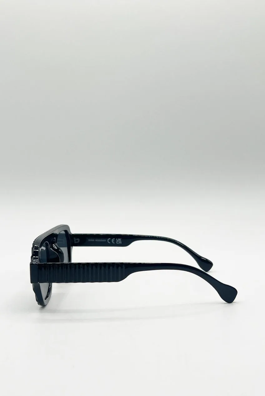 SVNX Navigator SG2500202 occhiali da sole nero UV400