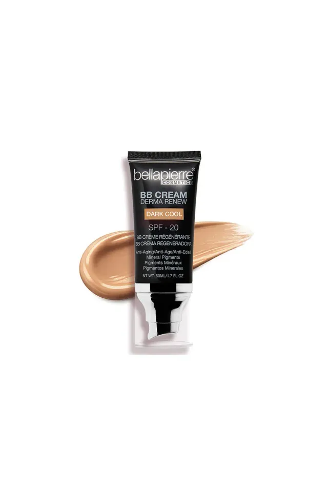 Bellapierre Derma Renew BB Cream Fondotinta Dark Cool Coprente