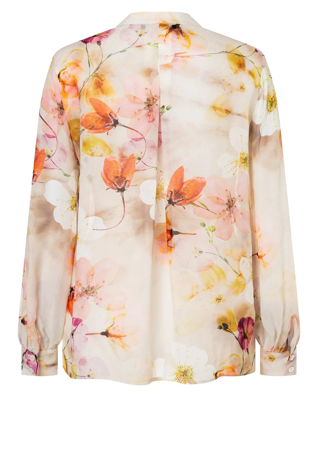 Ana Alcazar Dovra blusa chiffon fantasia floreale