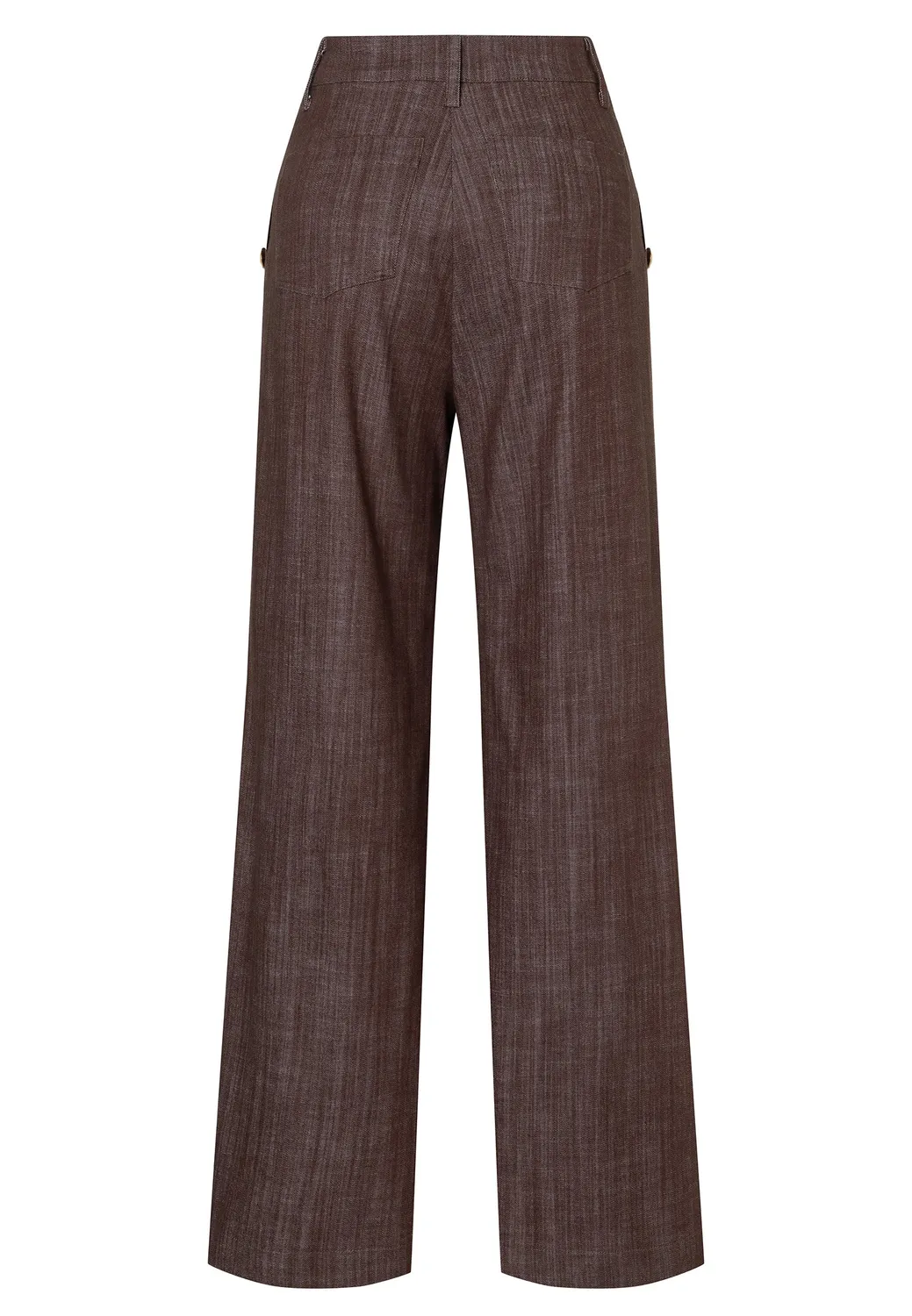 Ana Alcazar Endylis jeans marina cognac elasticizzato