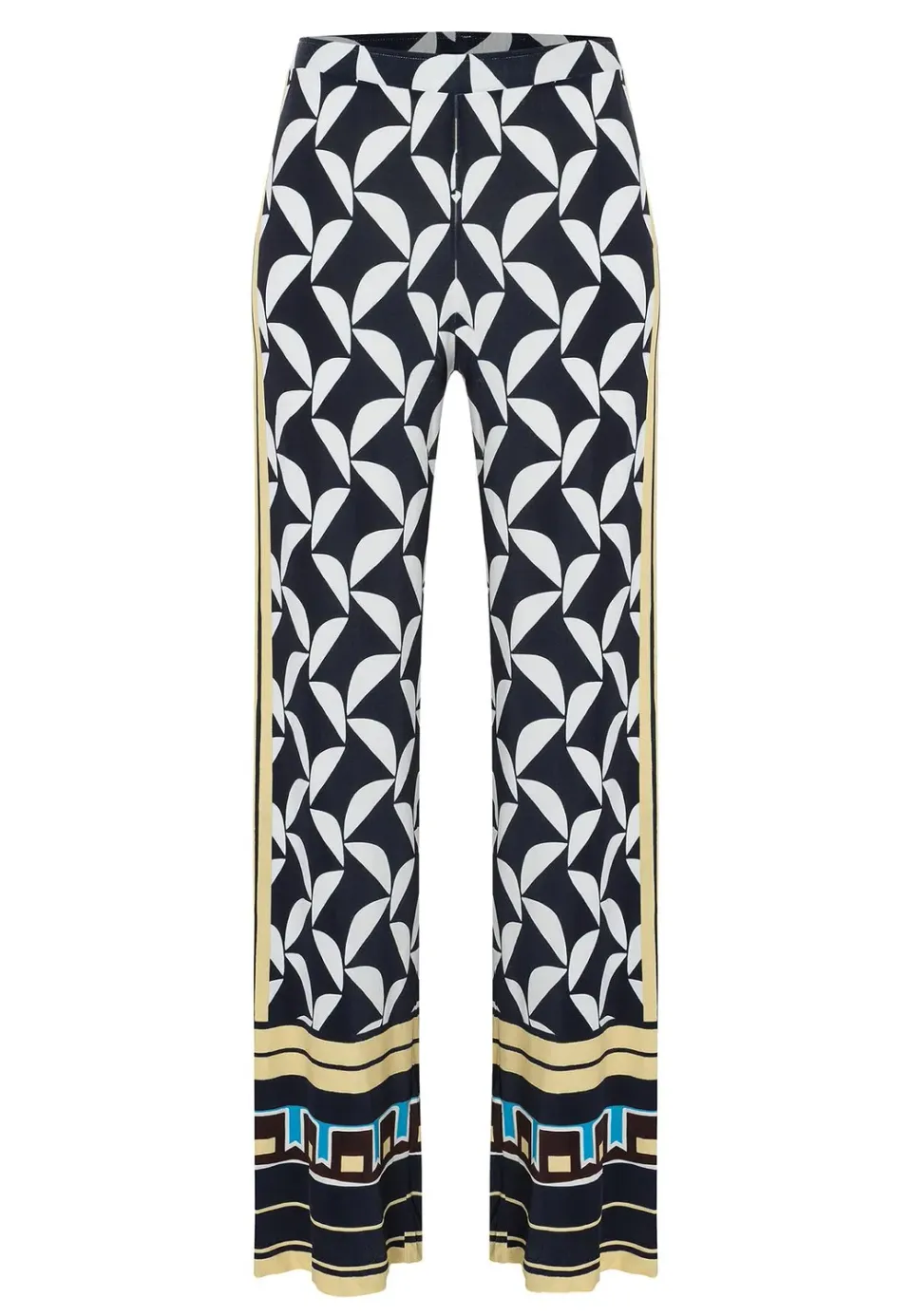 Ana Alcazar Zilmoa pantaloni jersey fantasia grafica